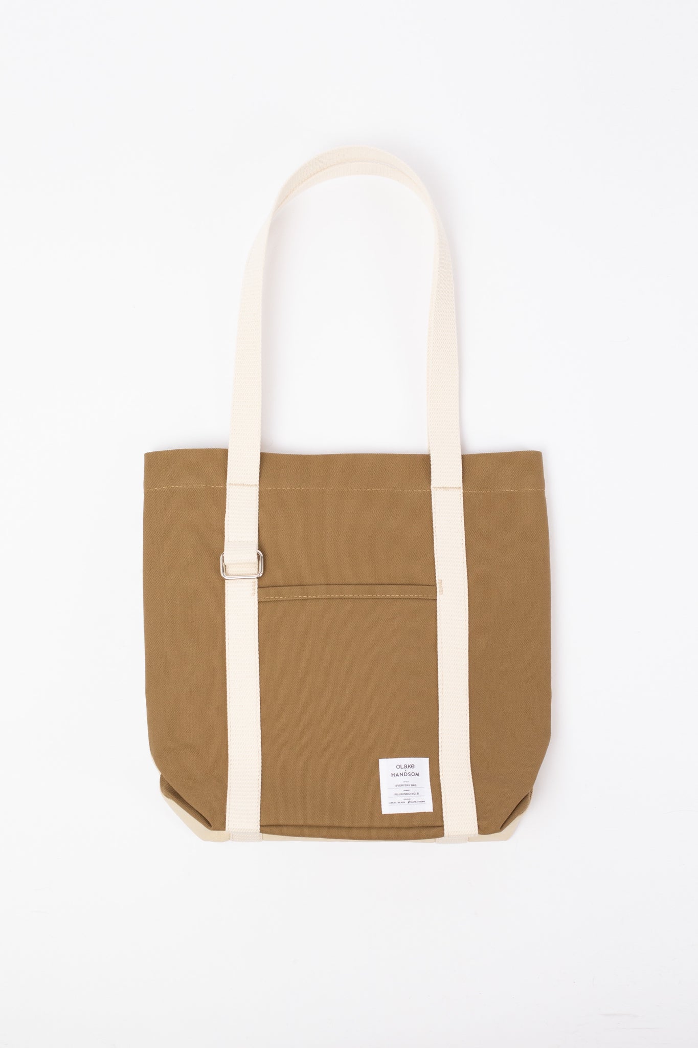 Everyday Split Bag, Taupe/Ecru