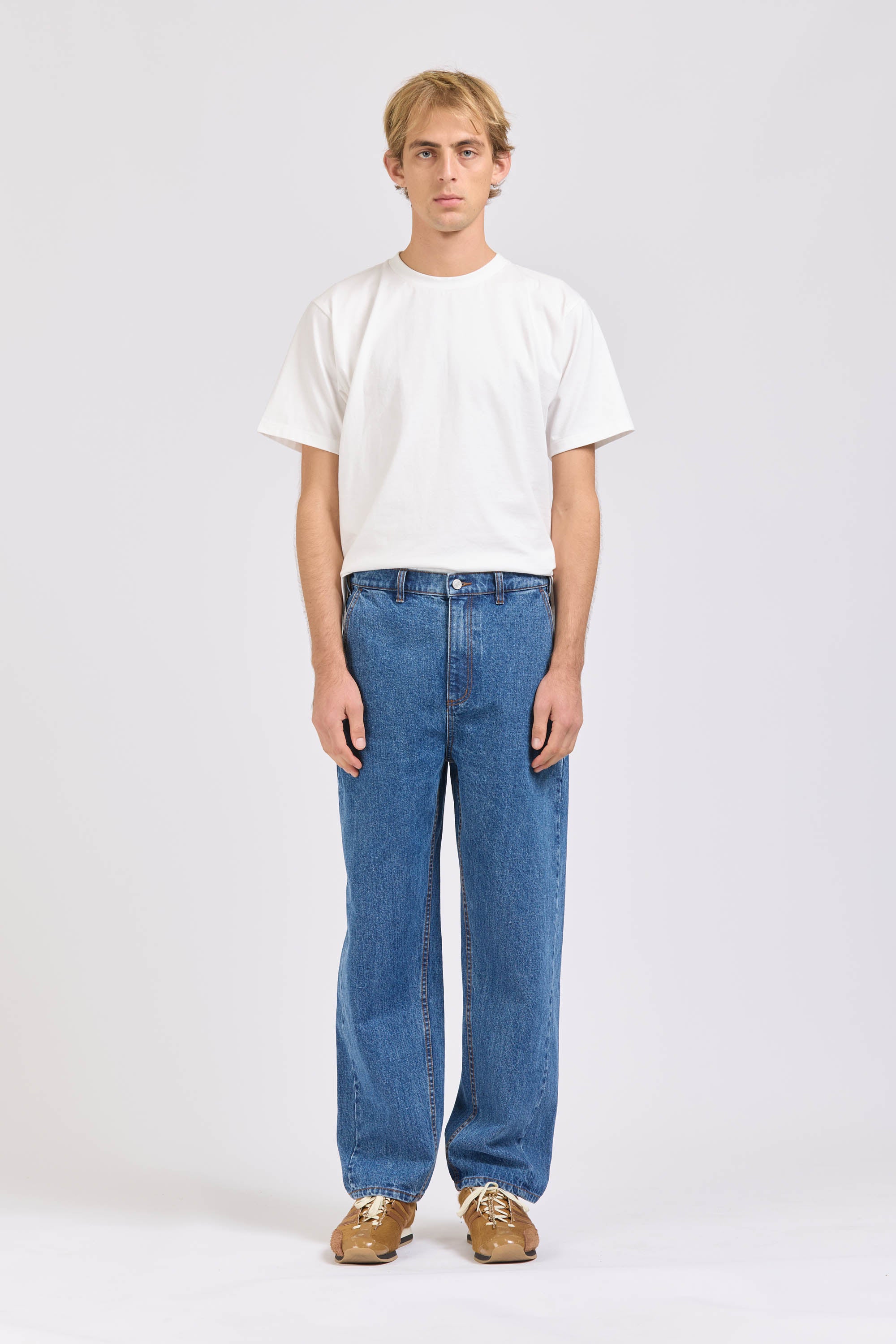 Men's Twisted Jean, Stone Wash – Handsom
