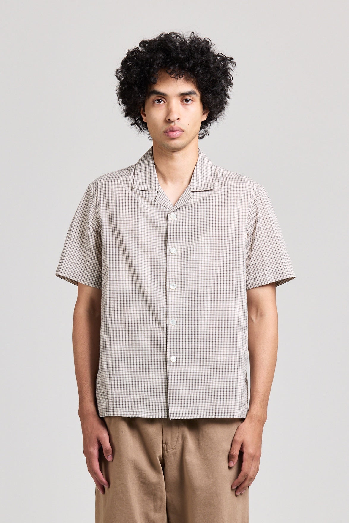 Numan Shirt, Rayon Check