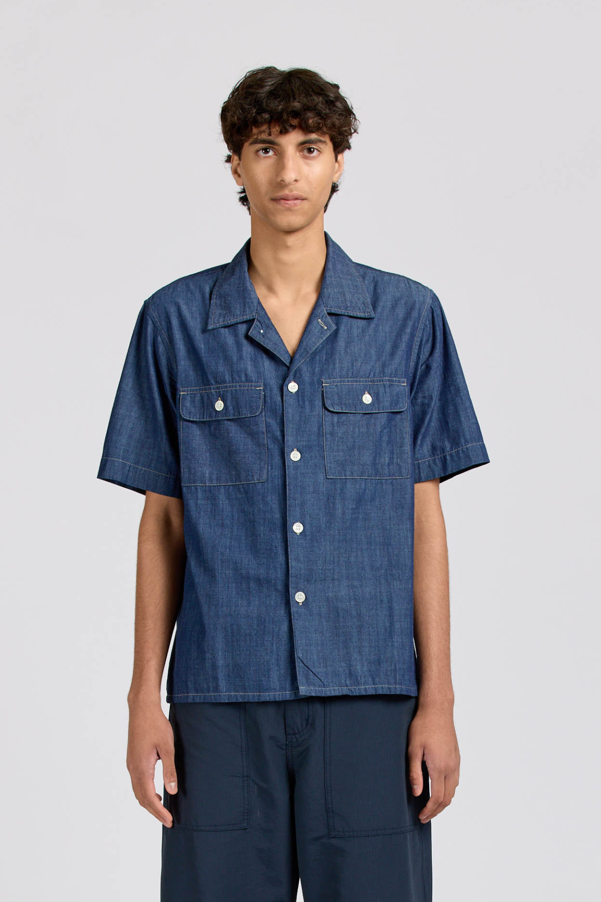 Midwest Short Sleeve, Chambray