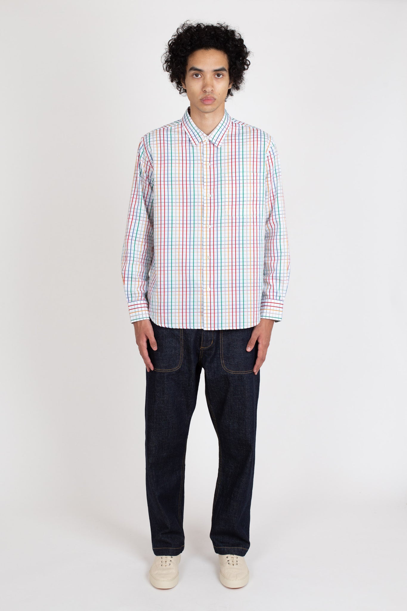 Men's Super Shirt, Multi Check