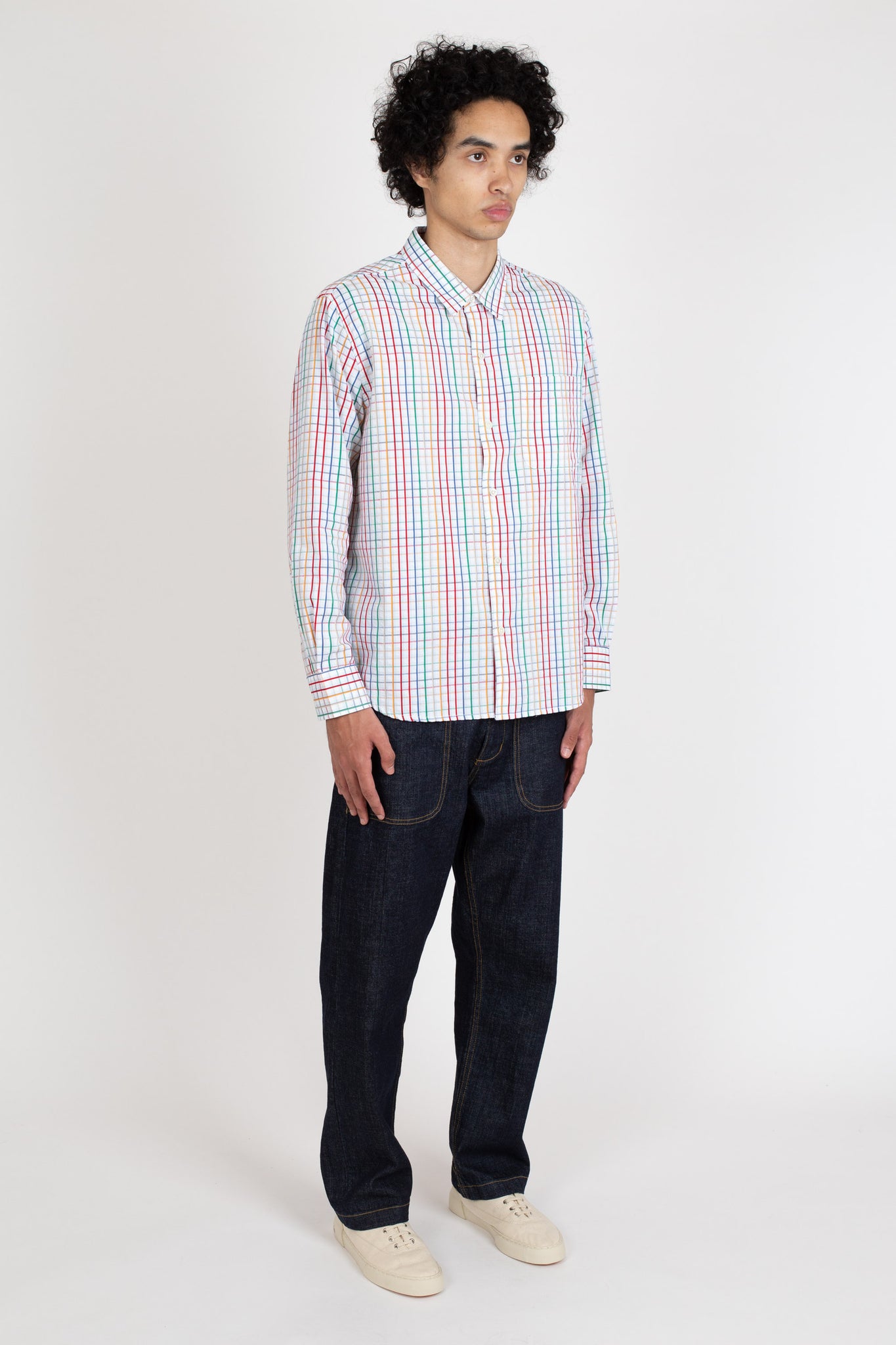 Men's Super Shirt, Multi Check