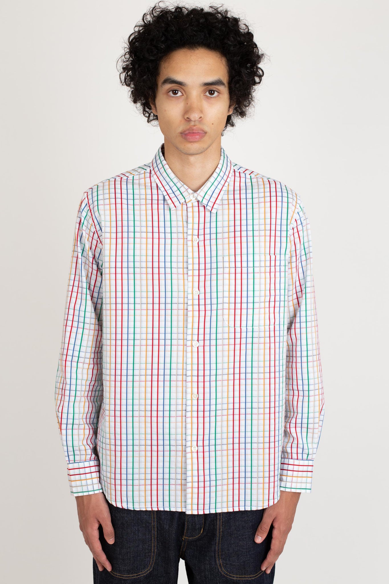 Men's Super Shirt, Multi Check