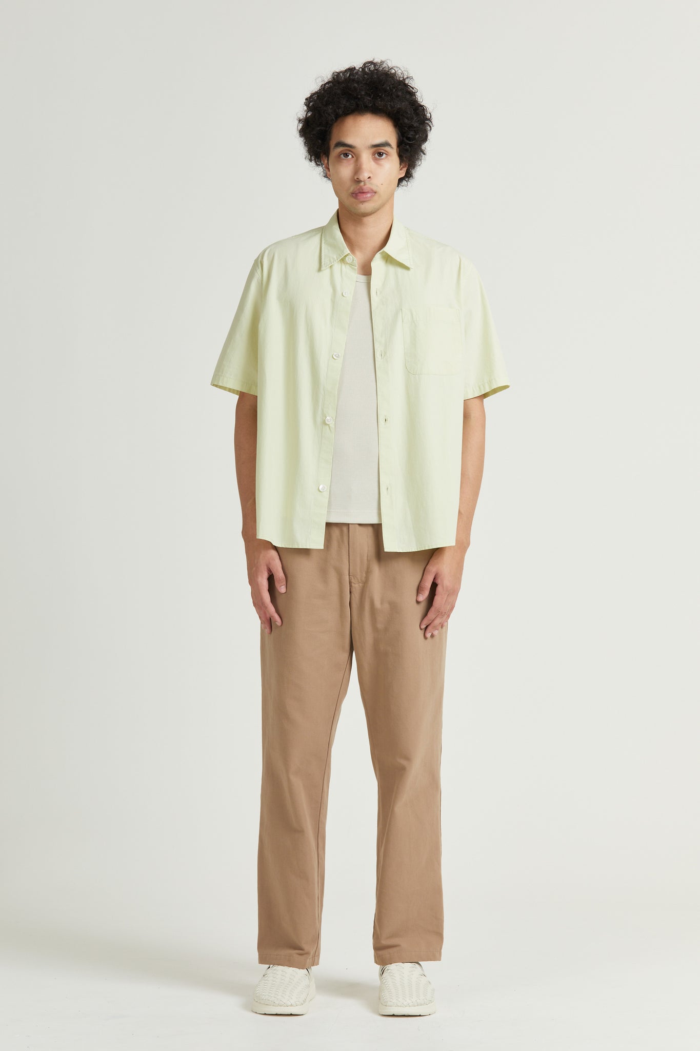 Men's Super Shirt SS, Poplin, Sherbet