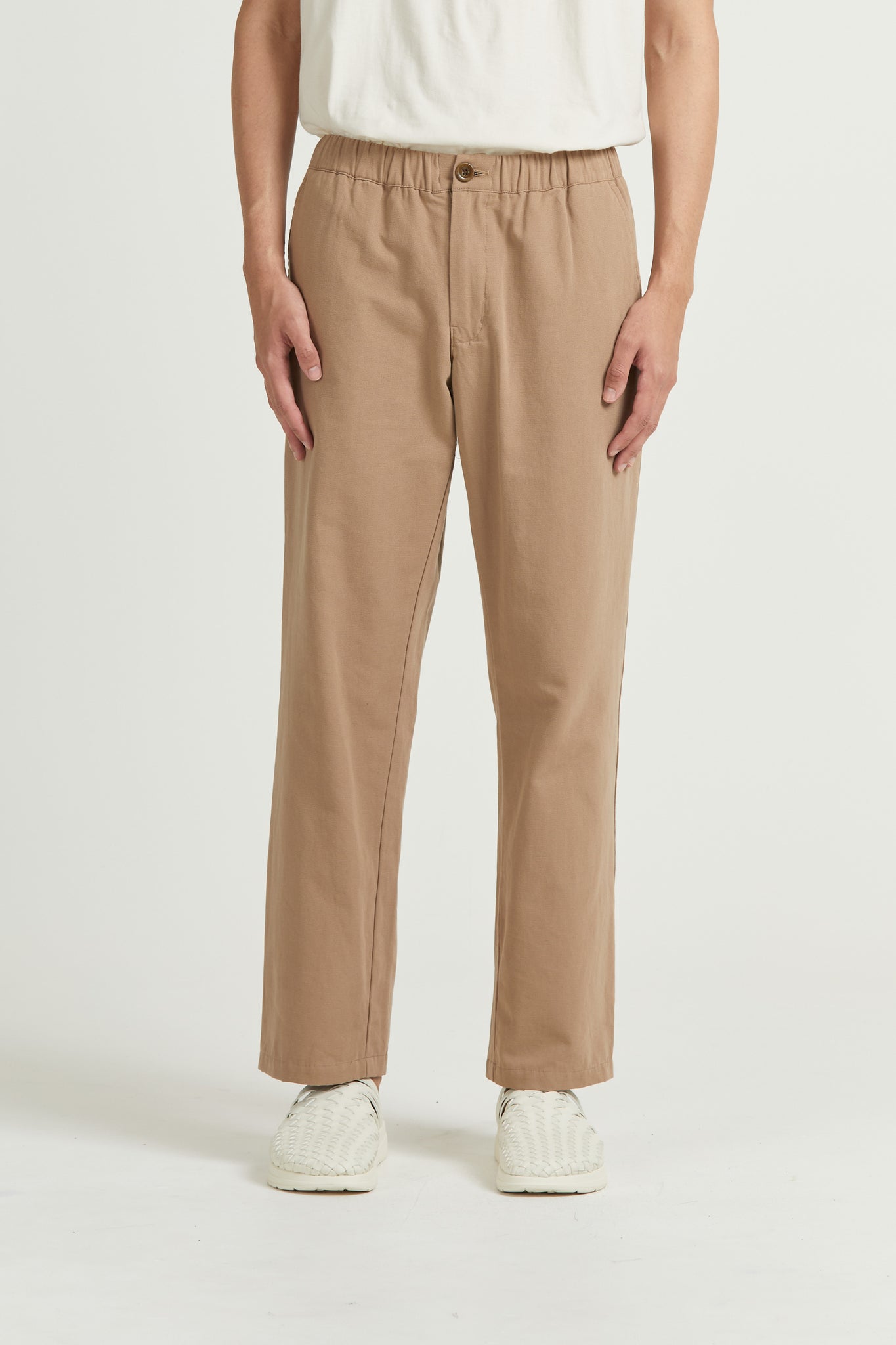 Relaxed Pant, Ottoman, Stone