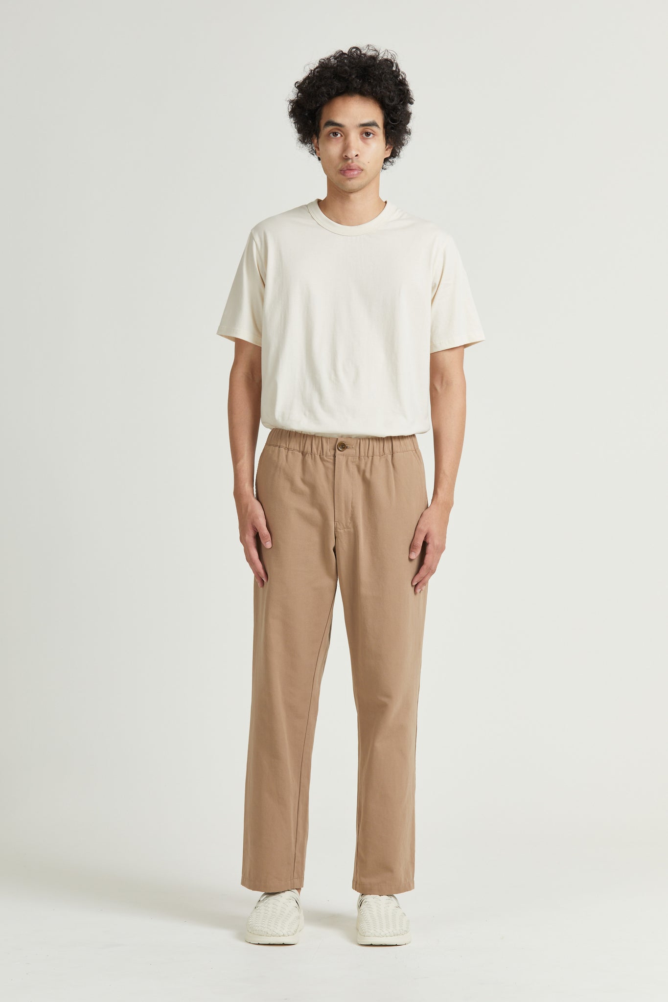 Relaxed Pant, Ottoman, Stone