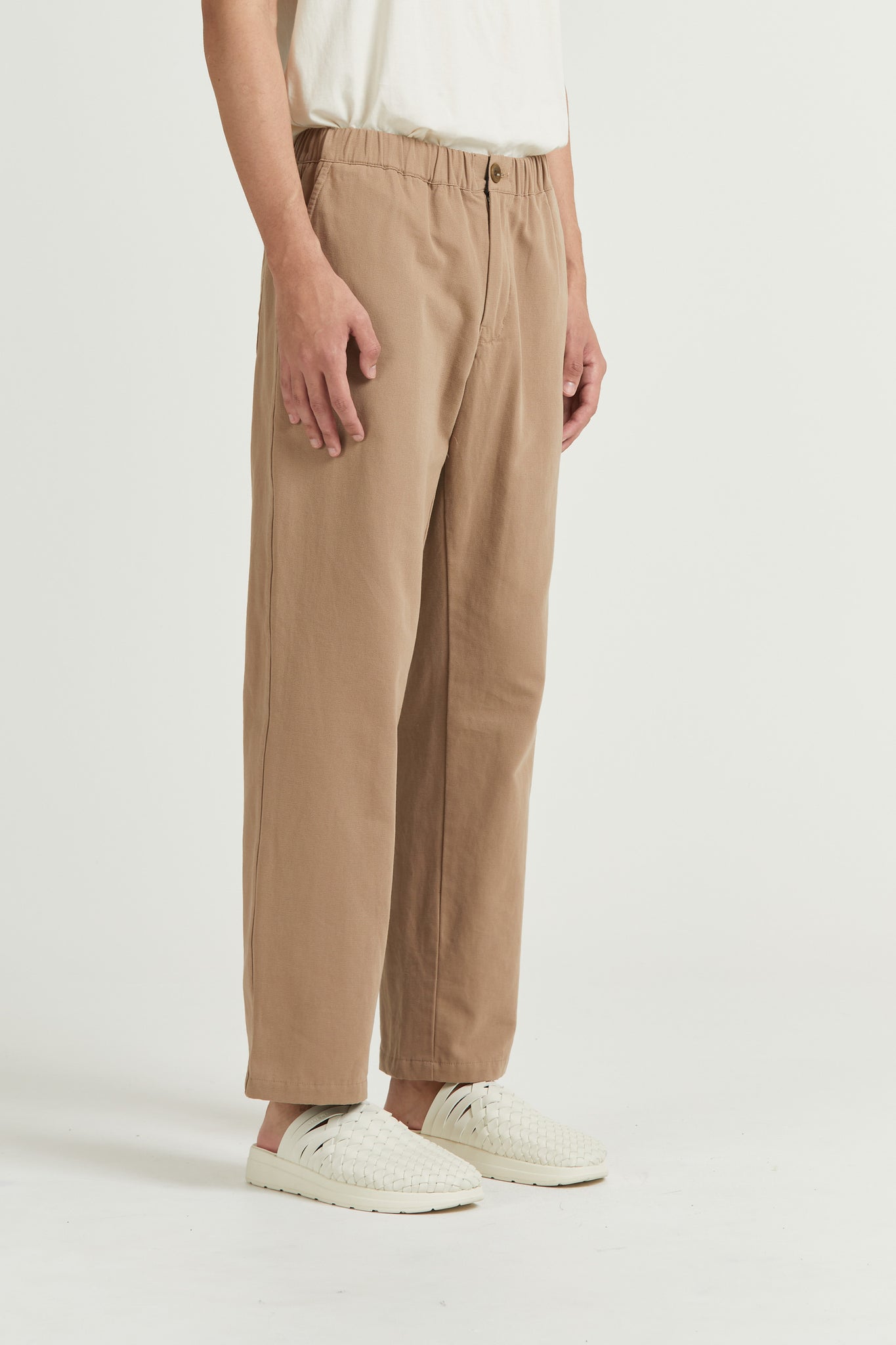 Relaxed Pant, Ottoman, Stone