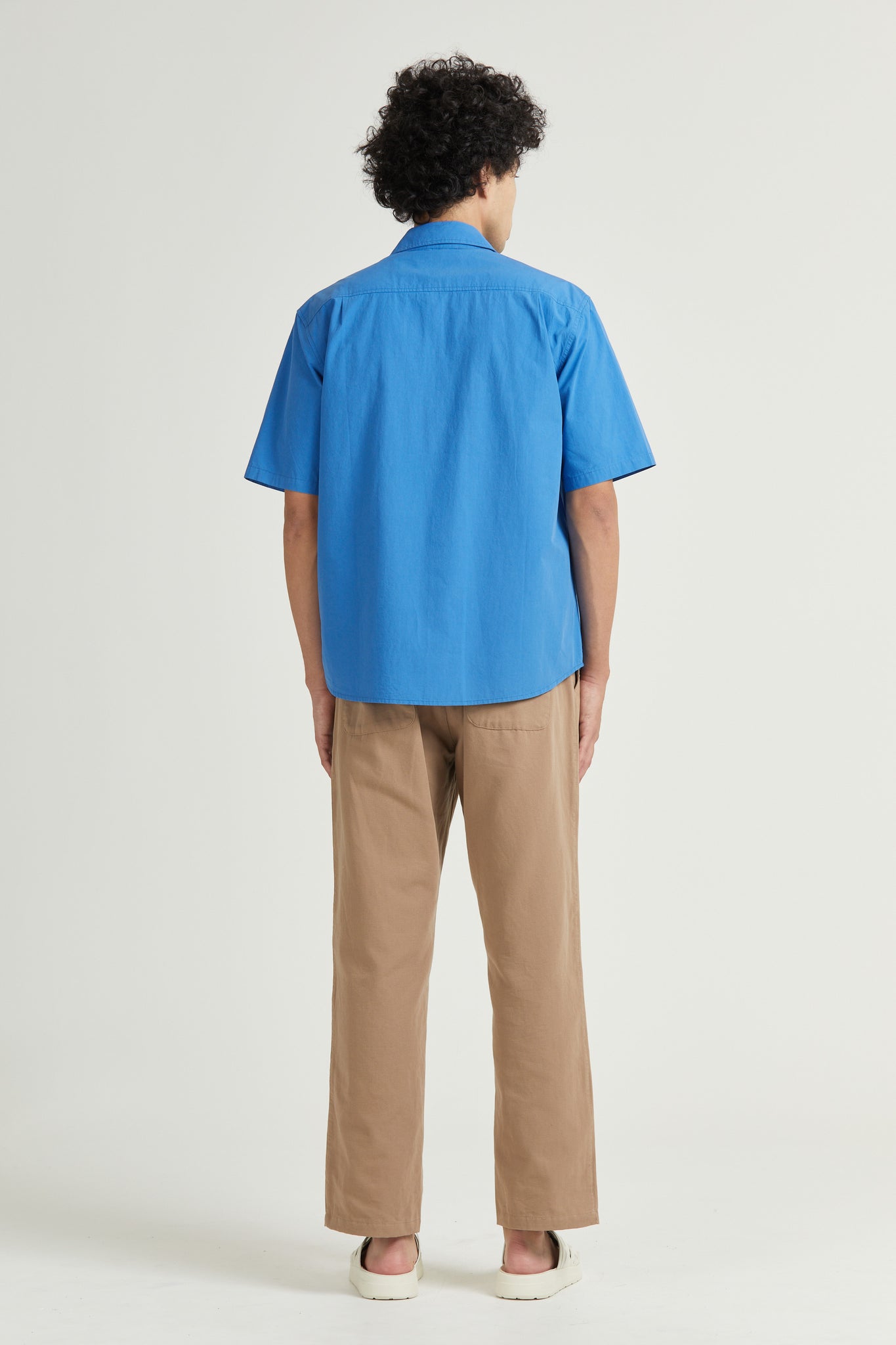 Men's Super Shirt SS, Poplin, Cobalt