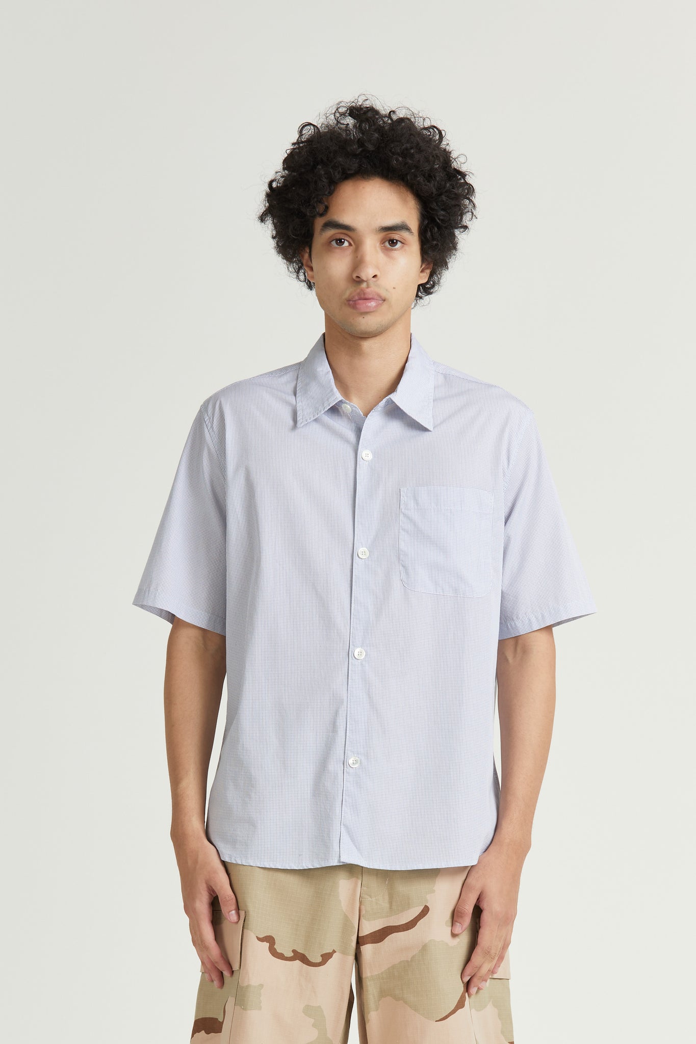 Men's Super Shirt SS, Small Check