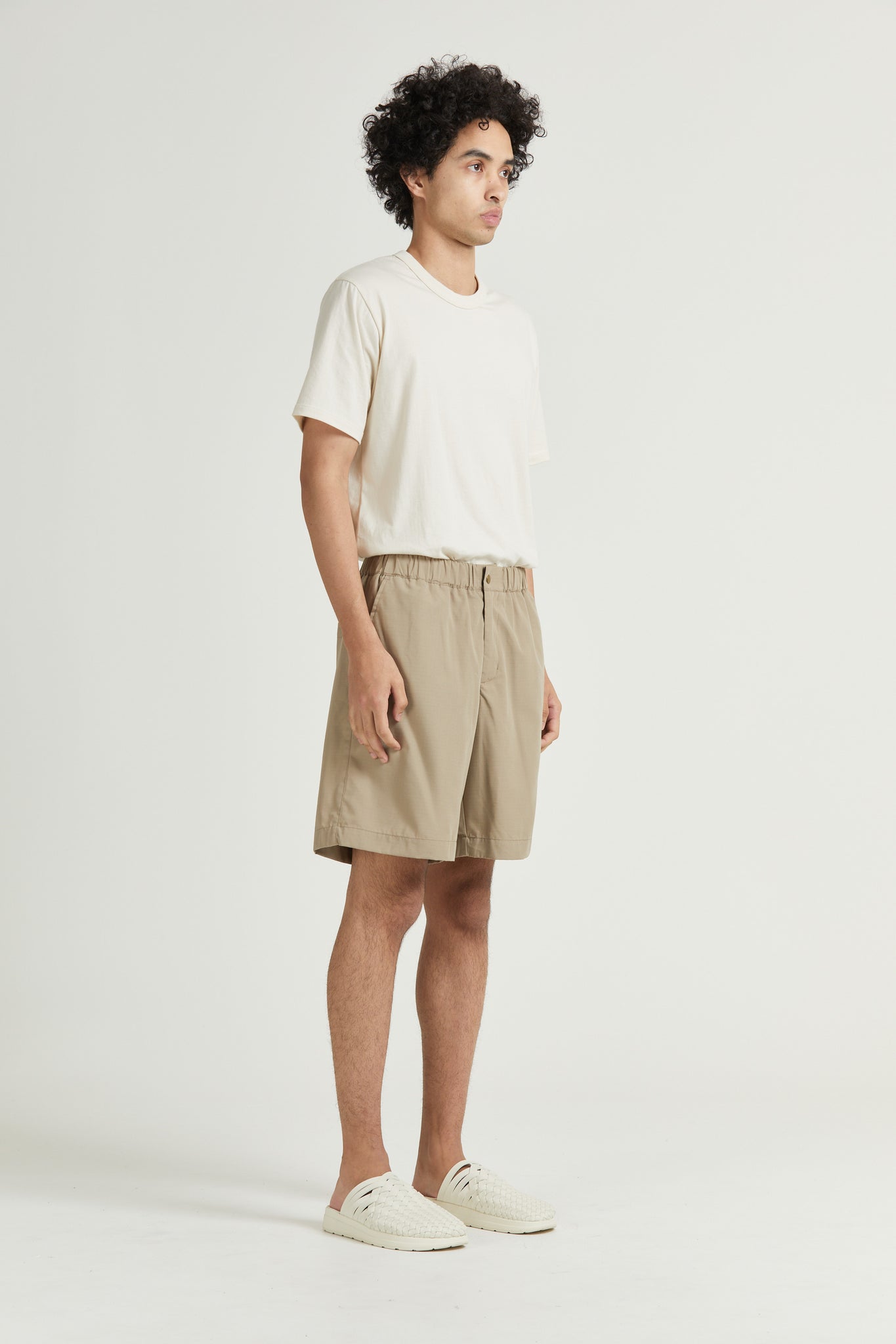 Circuit Shorts, Ripstop, Beige