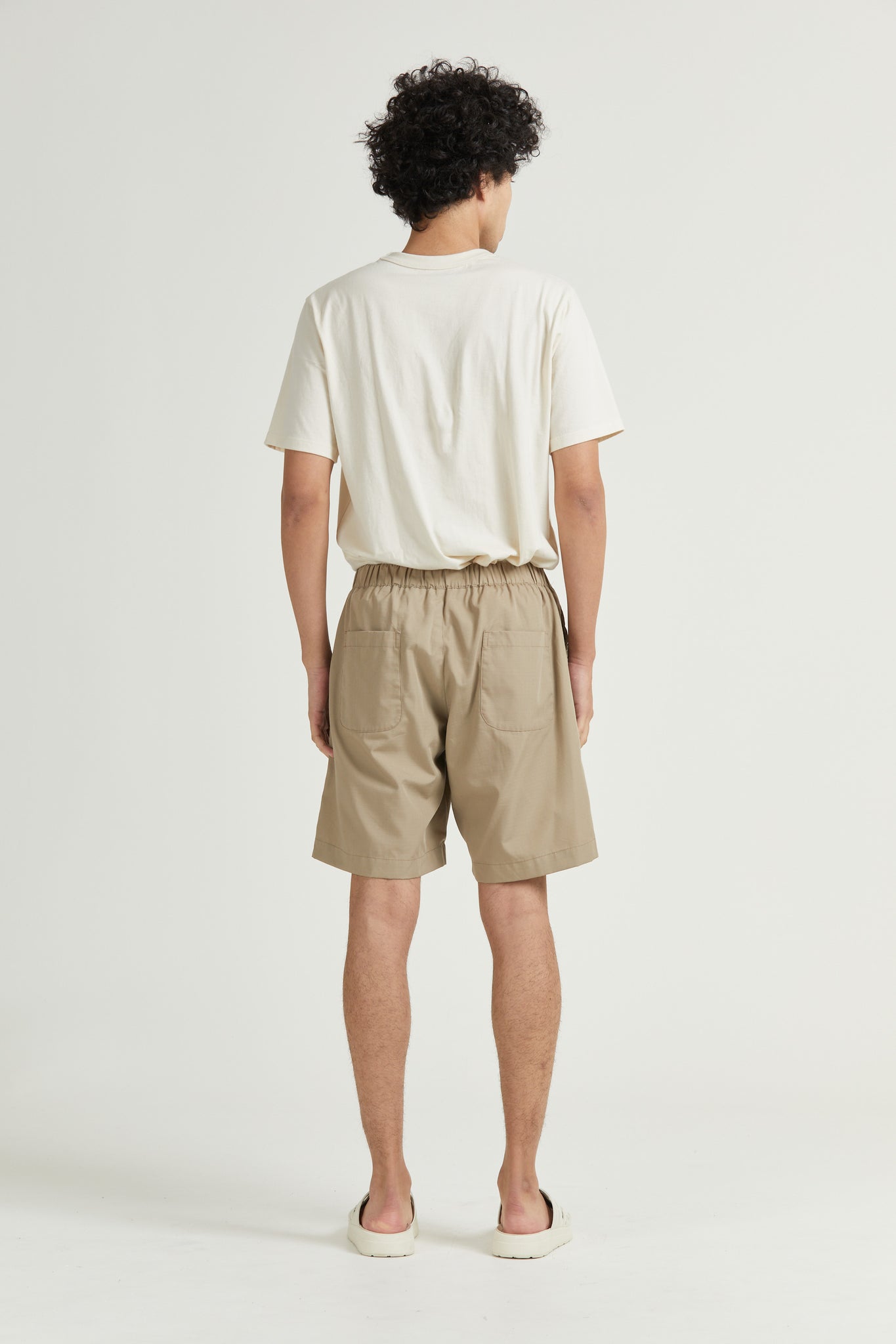 Circuit Shorts, Ripstop, Beige