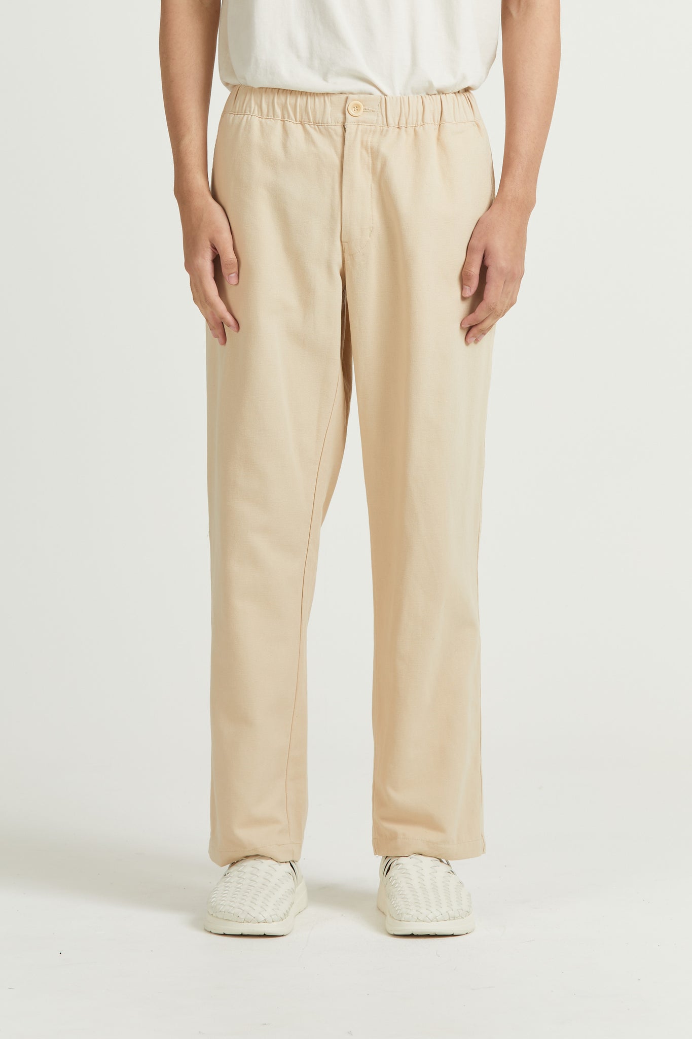 Relaxed Pant, Ottoman, Ecru