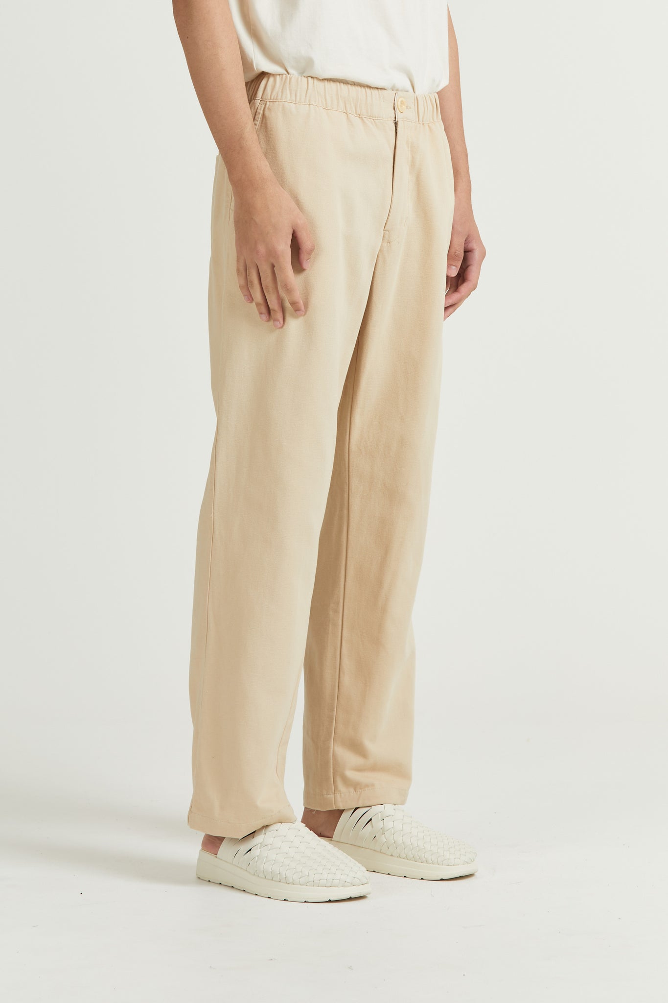 Relaxed Pant, Ottoman, Ecru