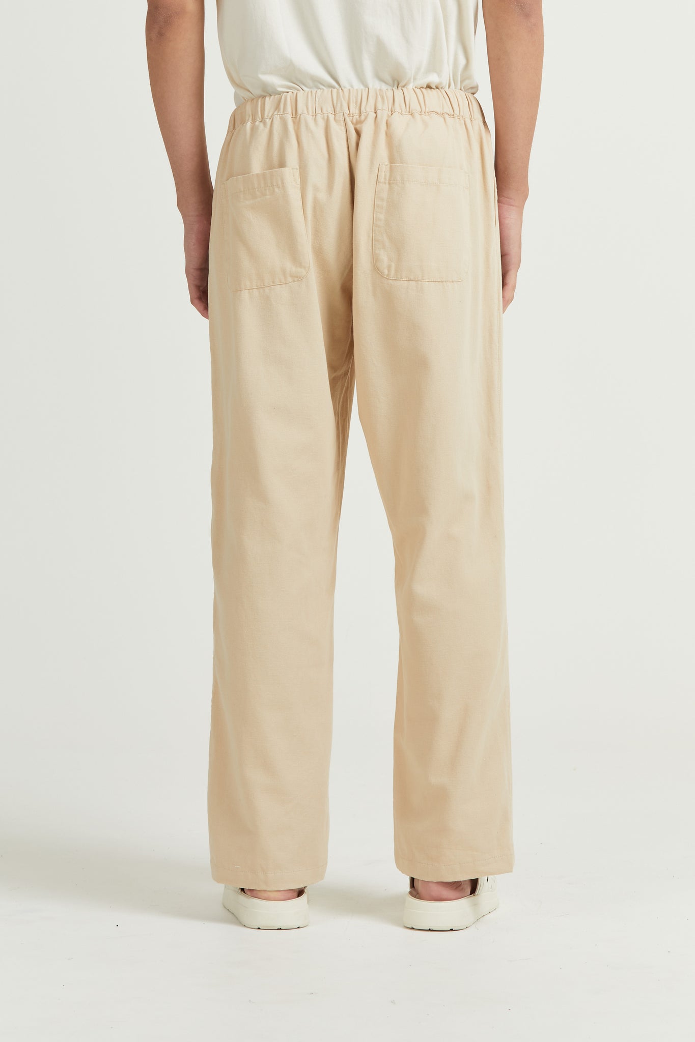 Relaxed Pant, Ottoman, Ecru