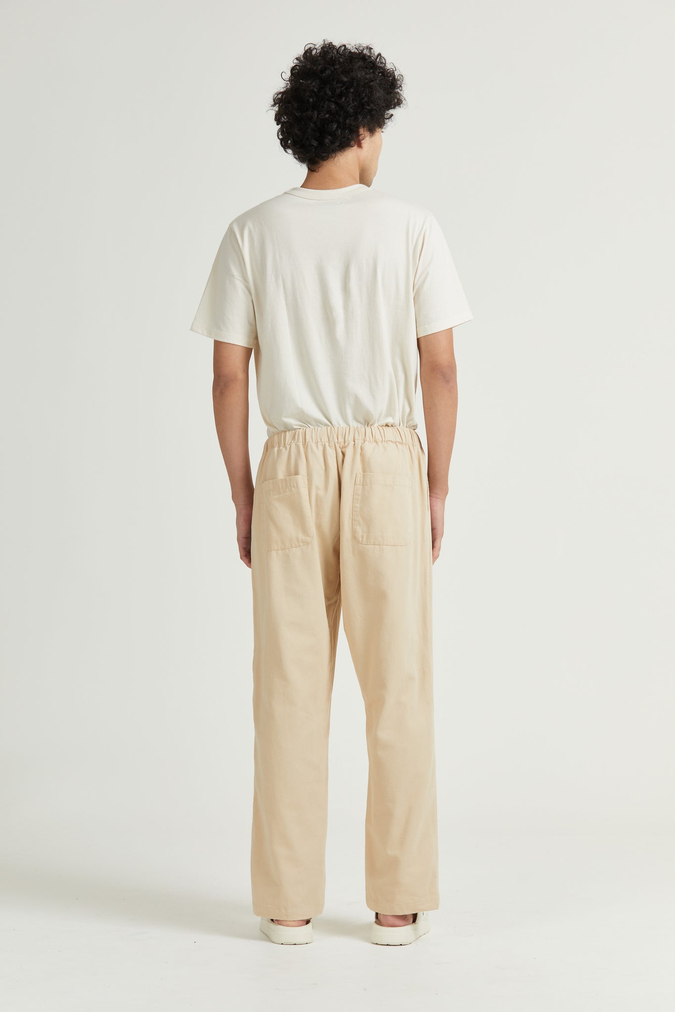 Relaxed Pant, Ottoman, Ecru