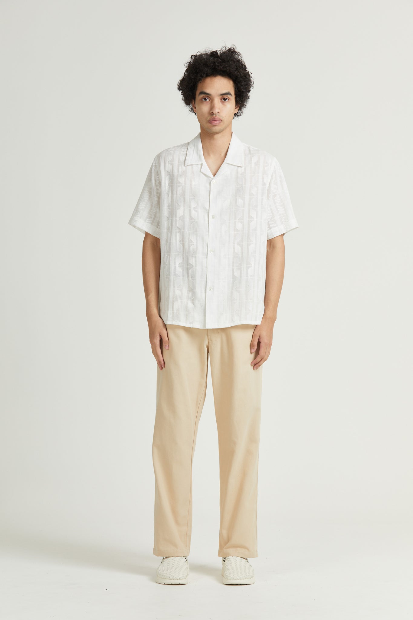 Relaxed Pant, Ottoman, Ecru