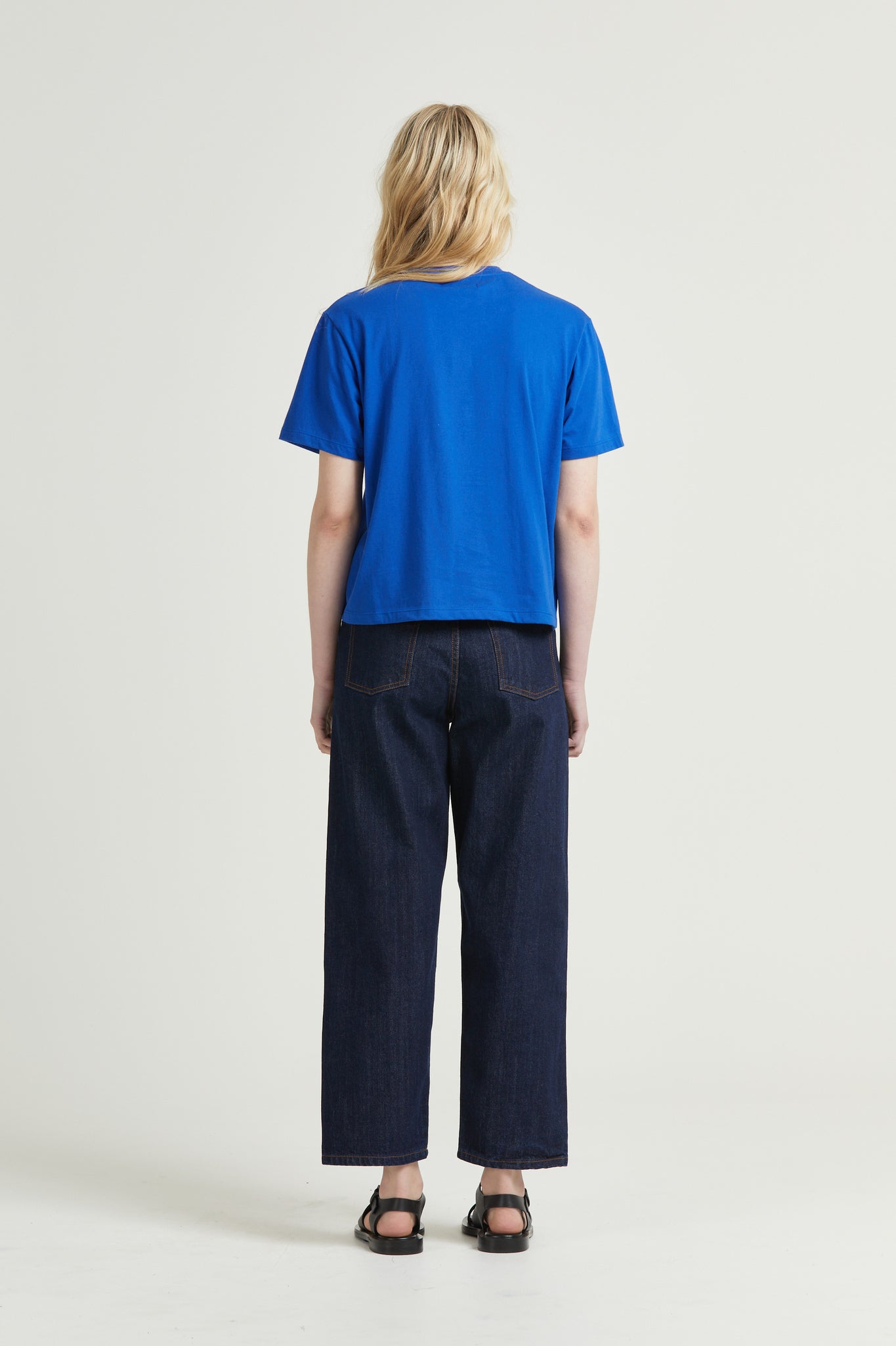 Box Tee, Cobalt