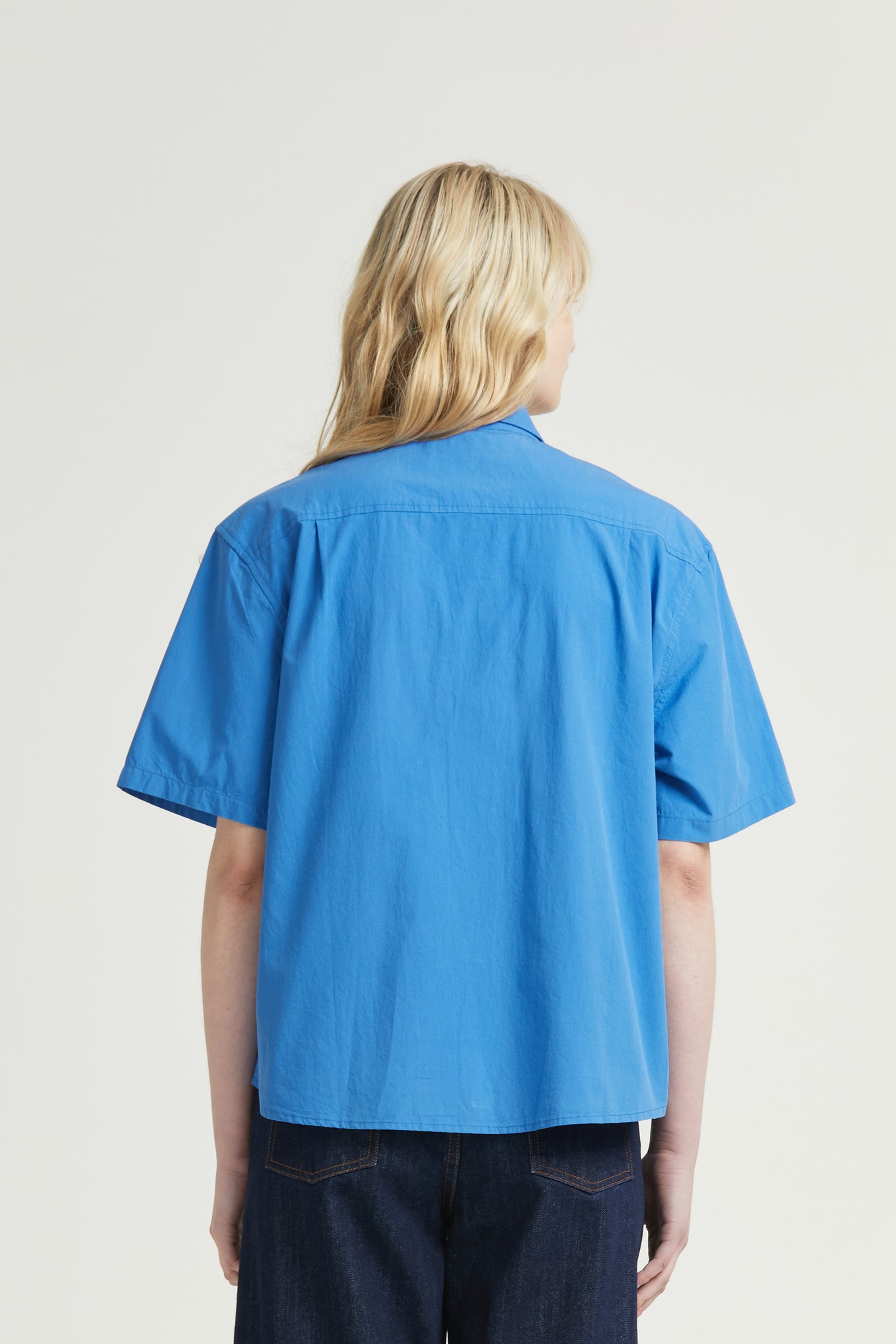 Women's Box Super Shirt SS, Cobalt