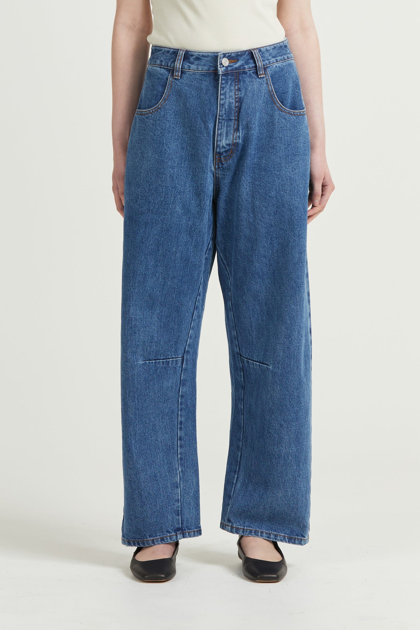 Tulip Selvedge Jean, Stone Wash