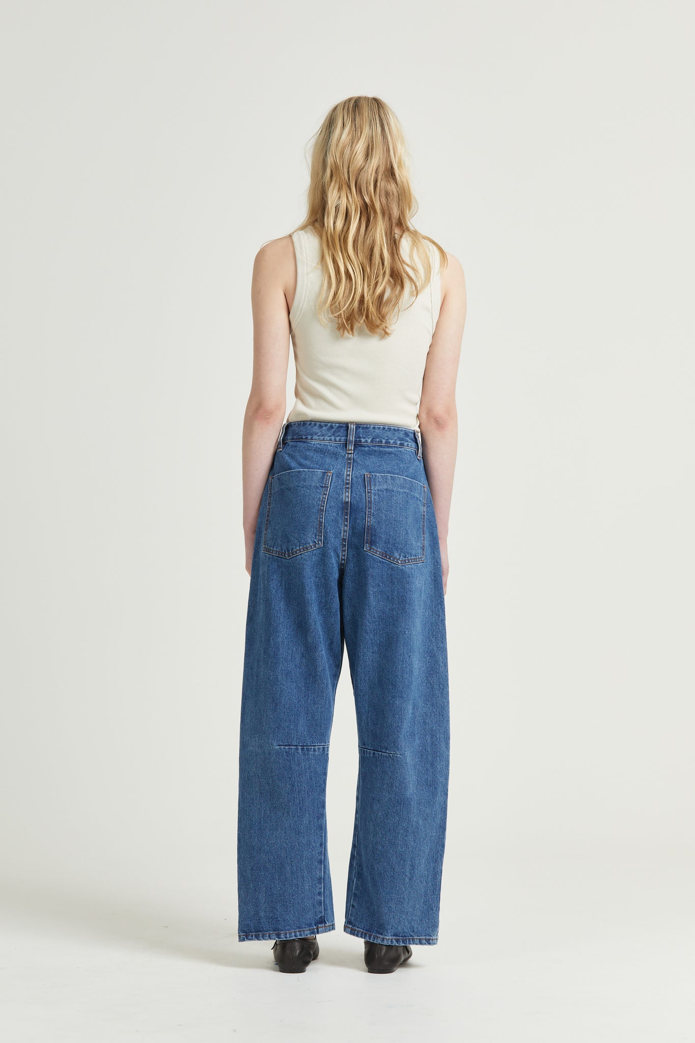 Tulip Selvedge Jean, Stone Wash