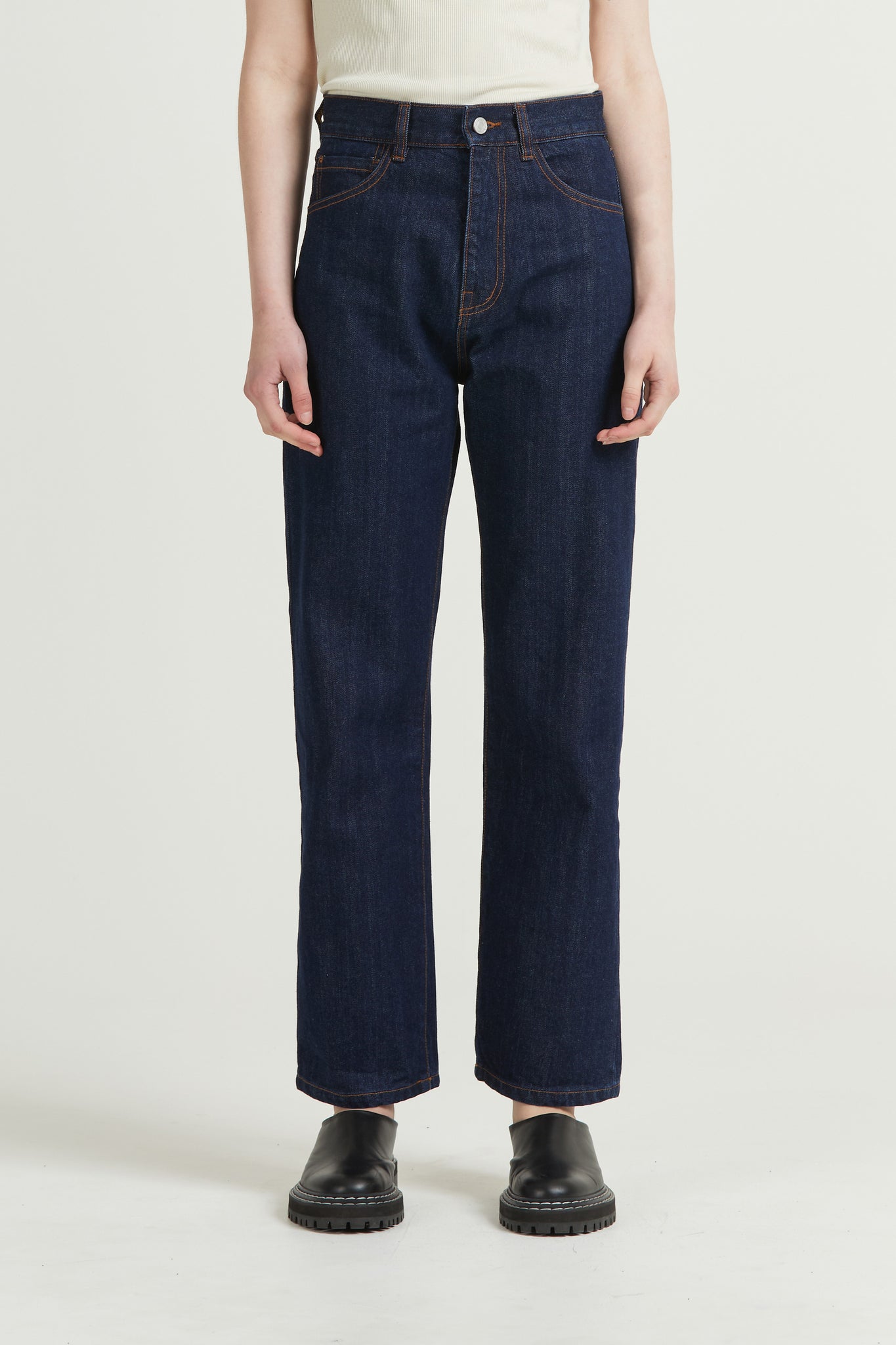 Straight Leg Selvedge Jean, Indigo