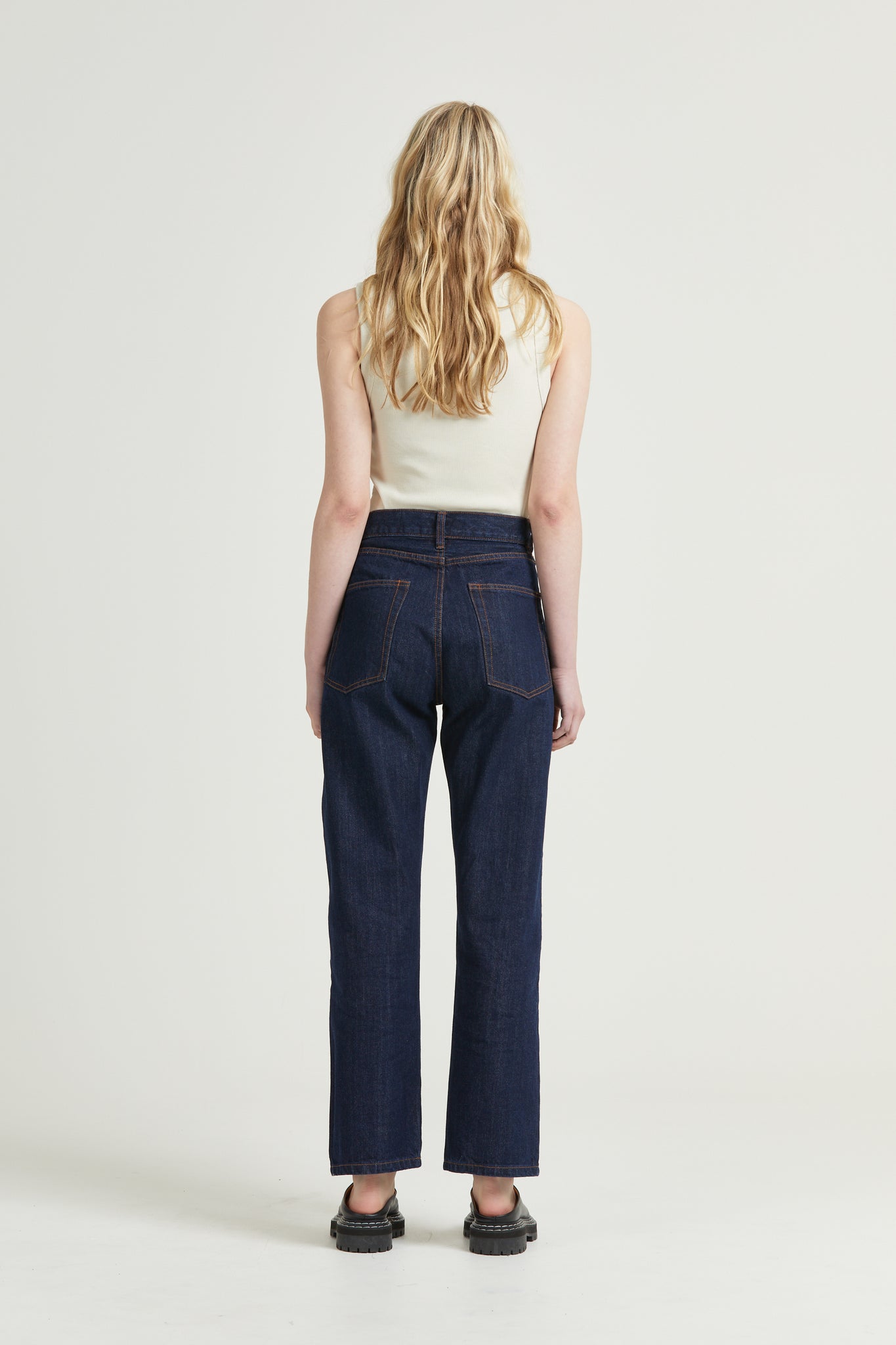 Straight Leg Selvedge Jean, Indigo