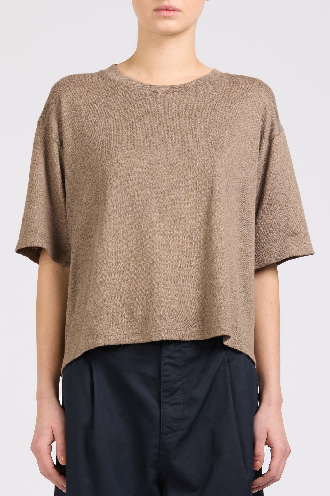 Bug Tee, Linen Cotton, Mushroom