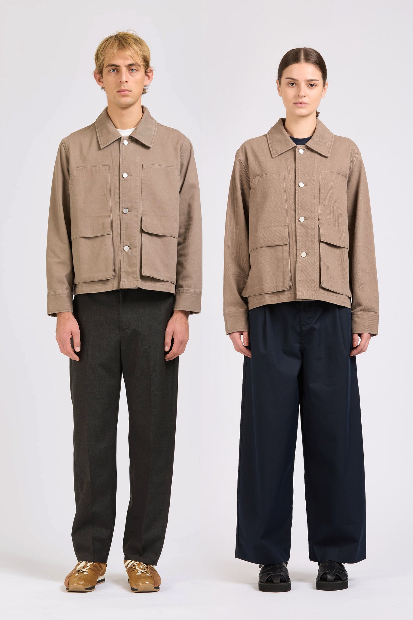 Yard Jacket, Heavy Twill, Mushroom