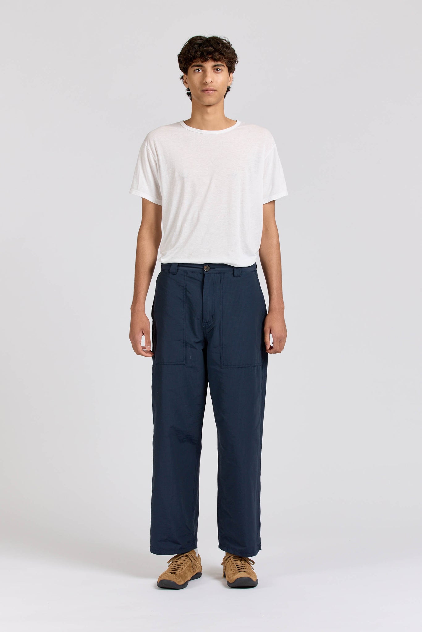 Wide Pant, Ripstop, Midnight