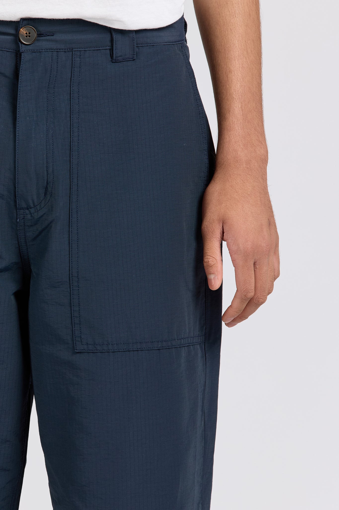 Wide Pant, Ripstop, Midnight