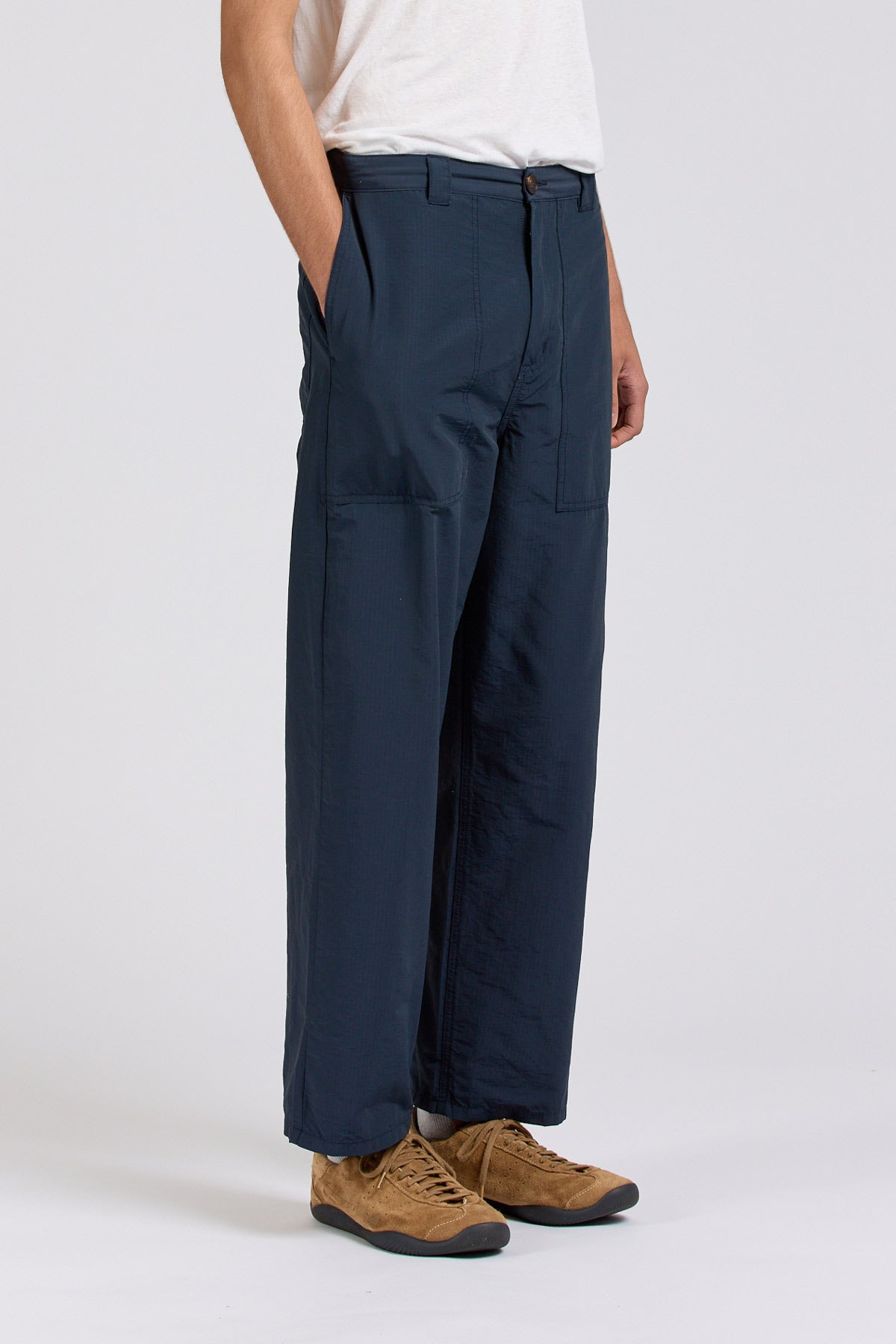 Wide Pant, Ripstop, Midnight