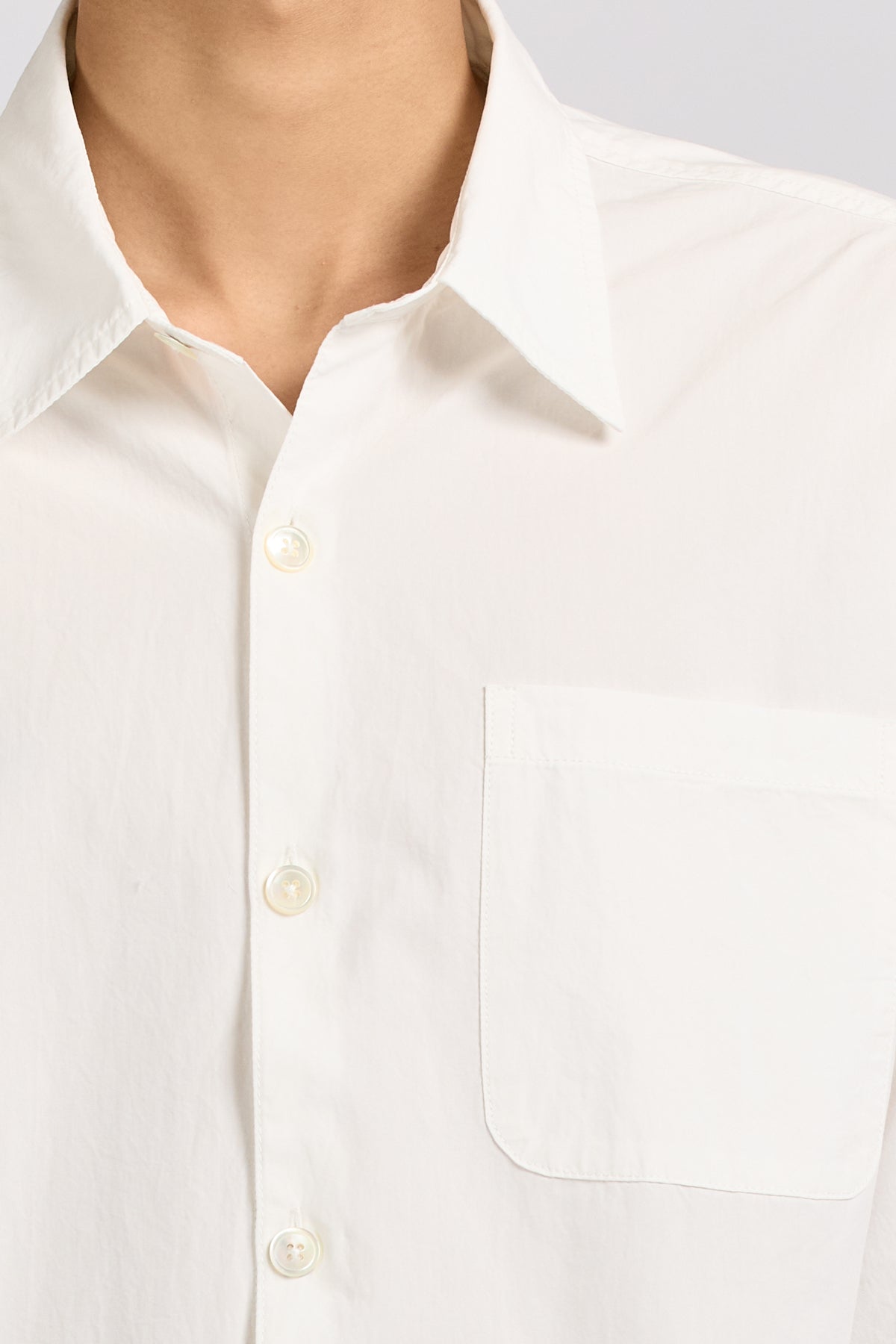 Men's Super Shirt, Poplin, White