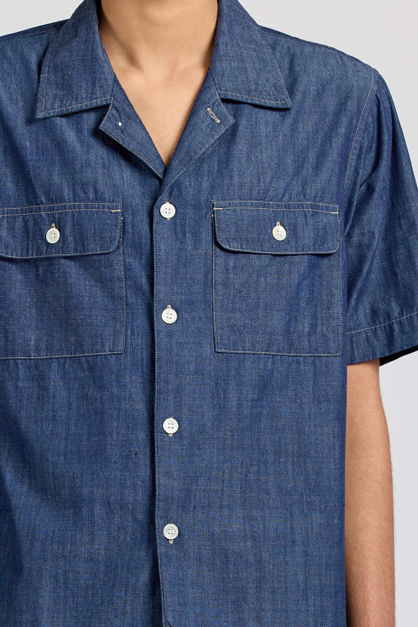 Midwest Short Sleeve, Chambray