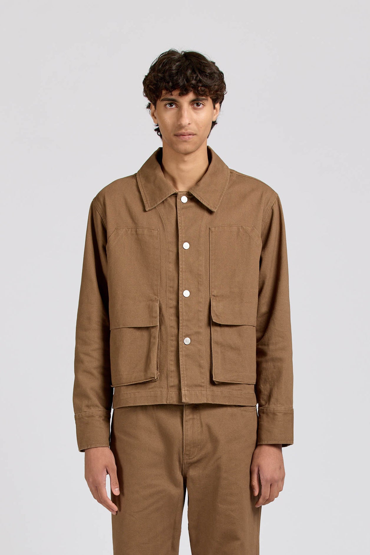 Yard Jacket, Heavy Twill, Coffee