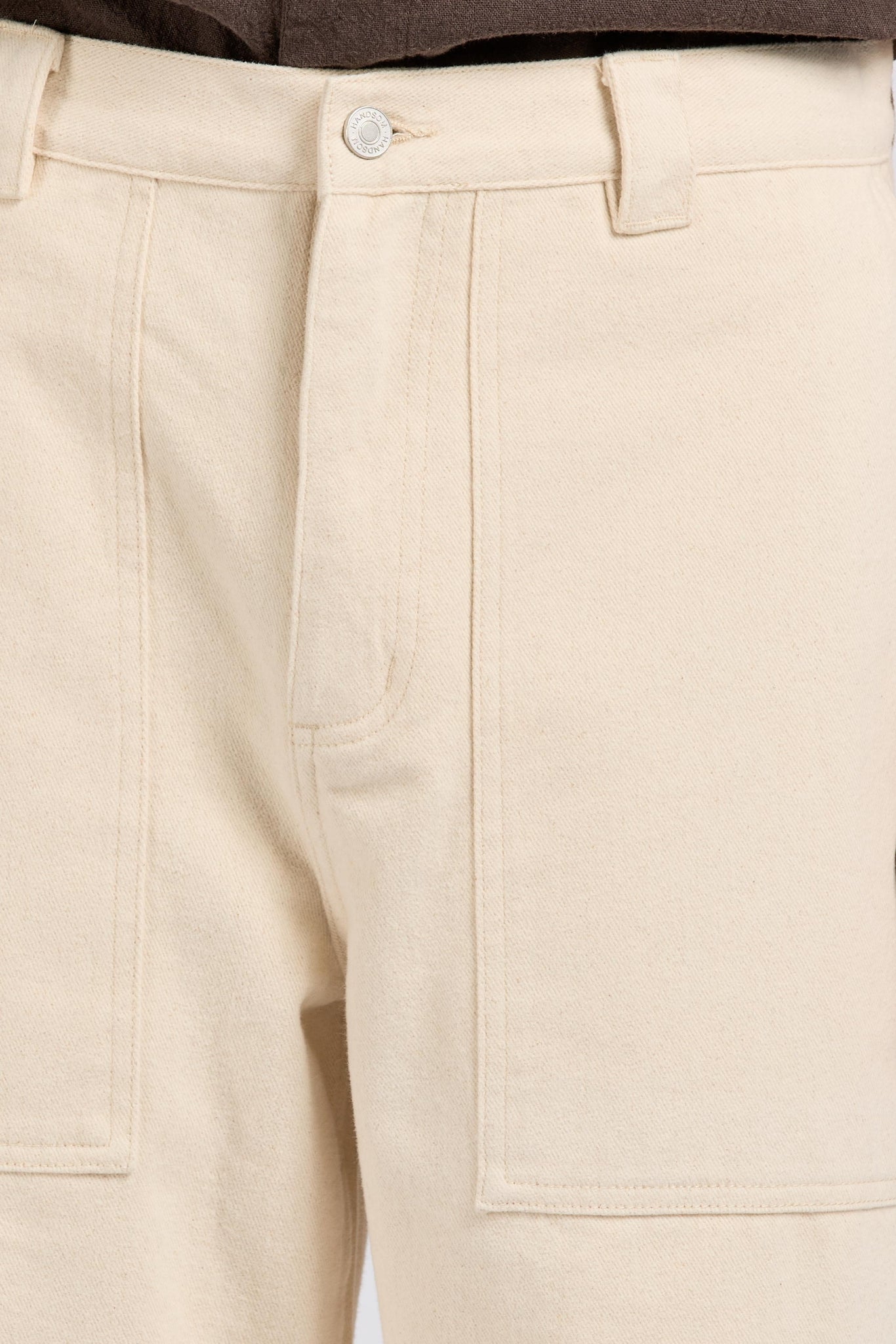 Wide Pant, Heavy Twill, Natural
