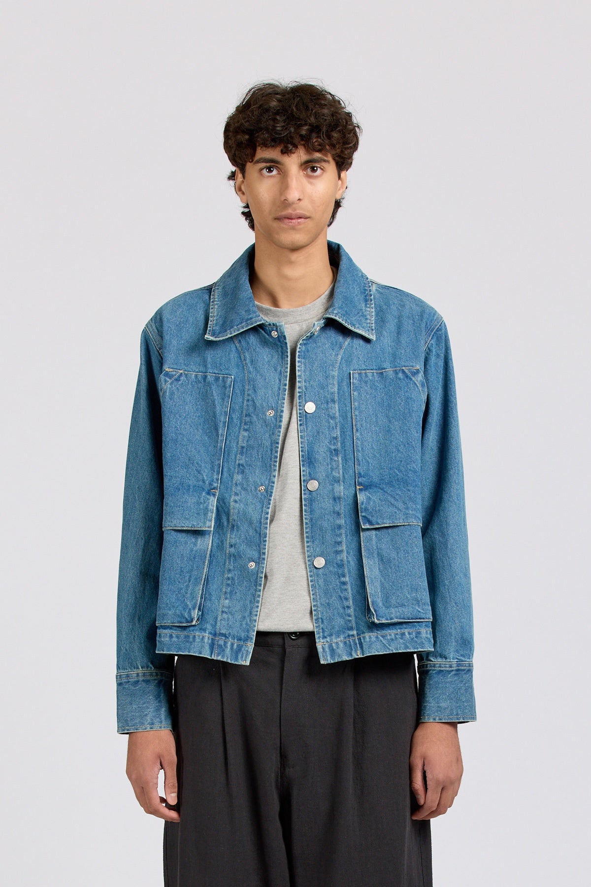 Yard Jacket, Selvedge Denim, Washed