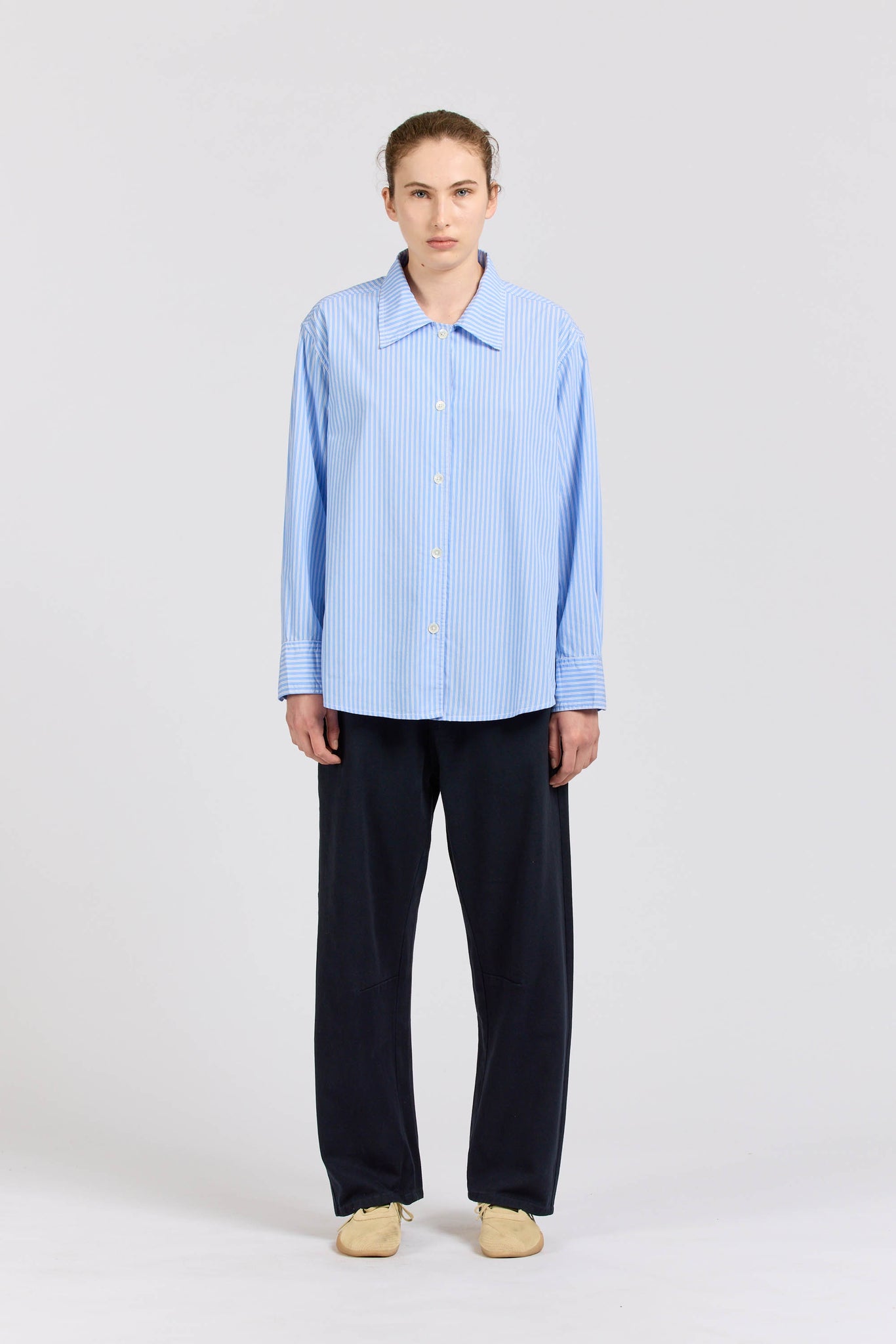 Maxi Shirt, Sky Stripe