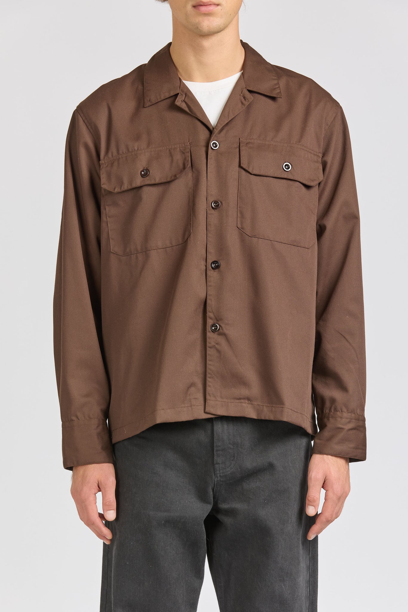 Drill Shirt, Espresso