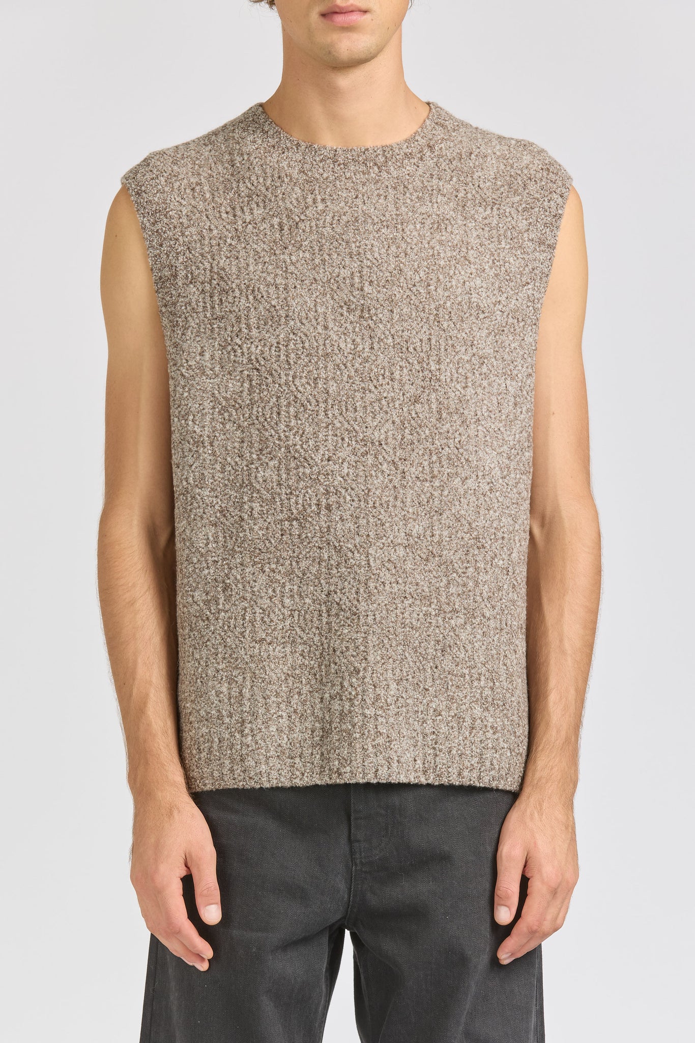 Club Alpaca Vest, Hazel