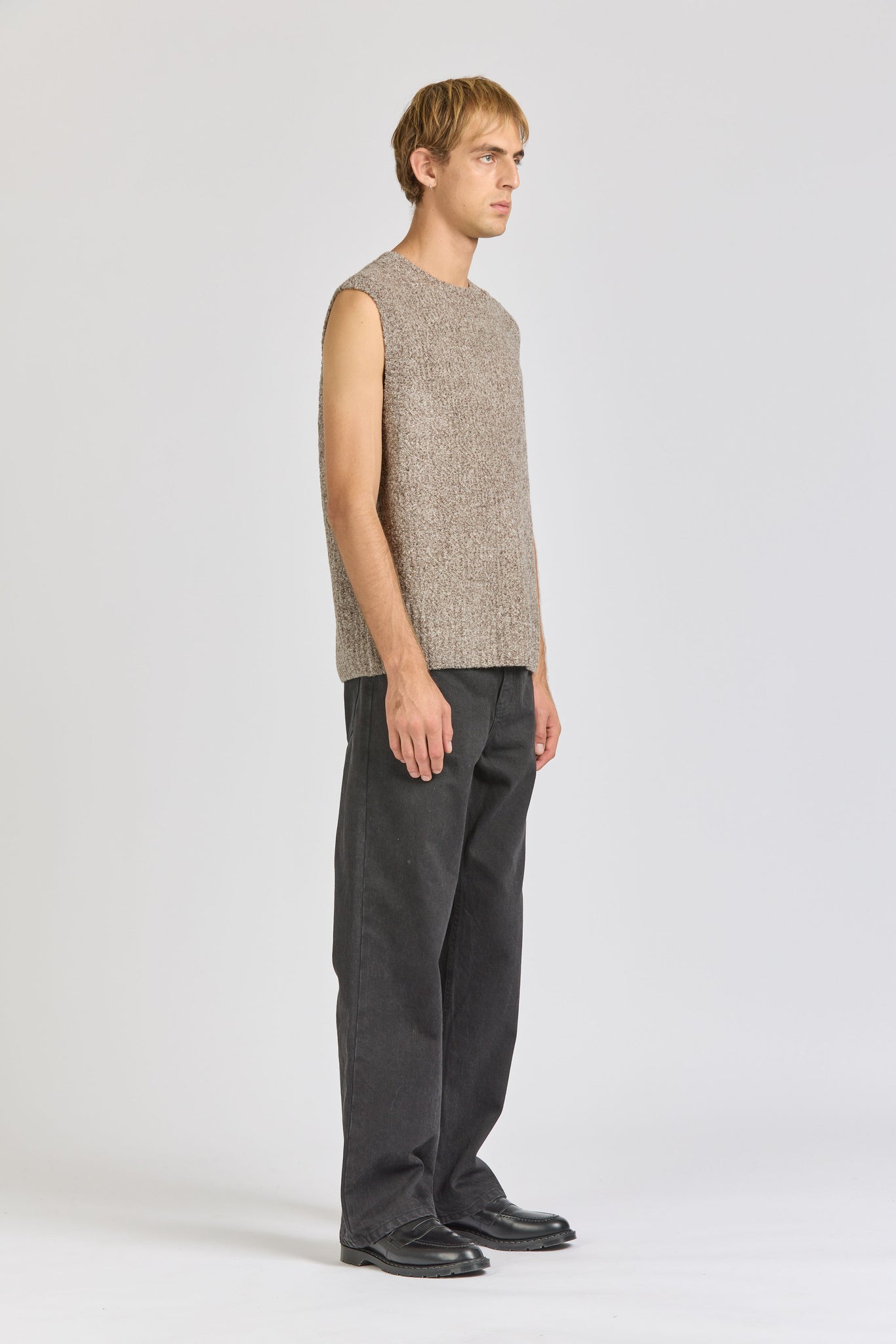 Club Alpaca Vest, Hazel
