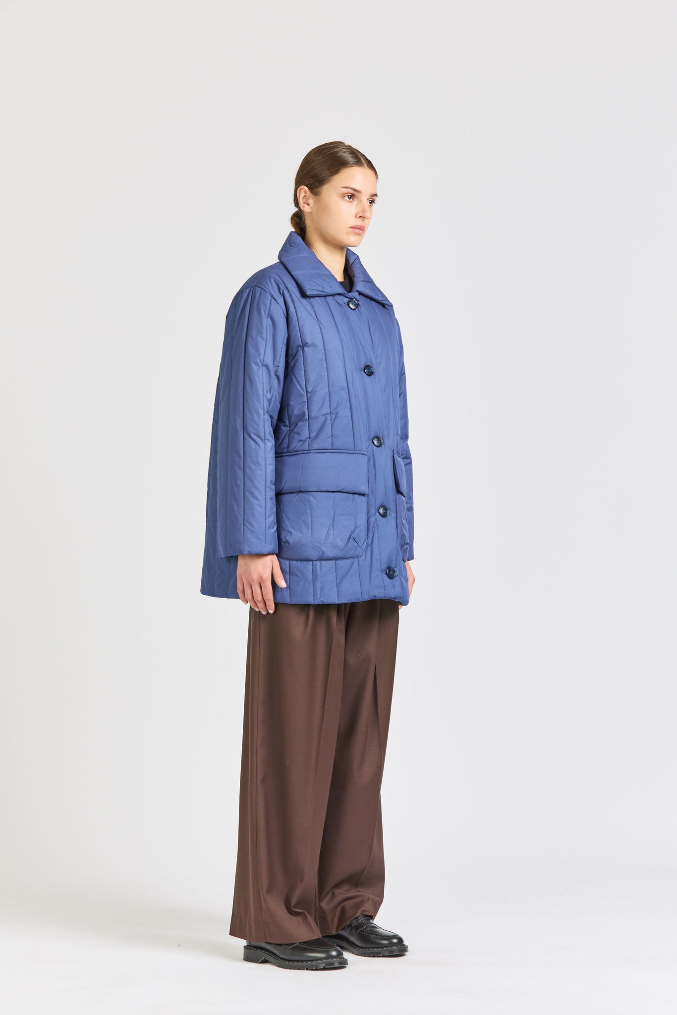 Habitat Padded Coat, Blue