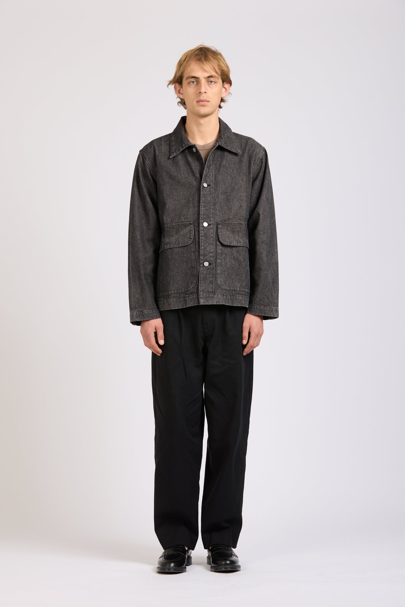 Junction Jacket, Denim, Black