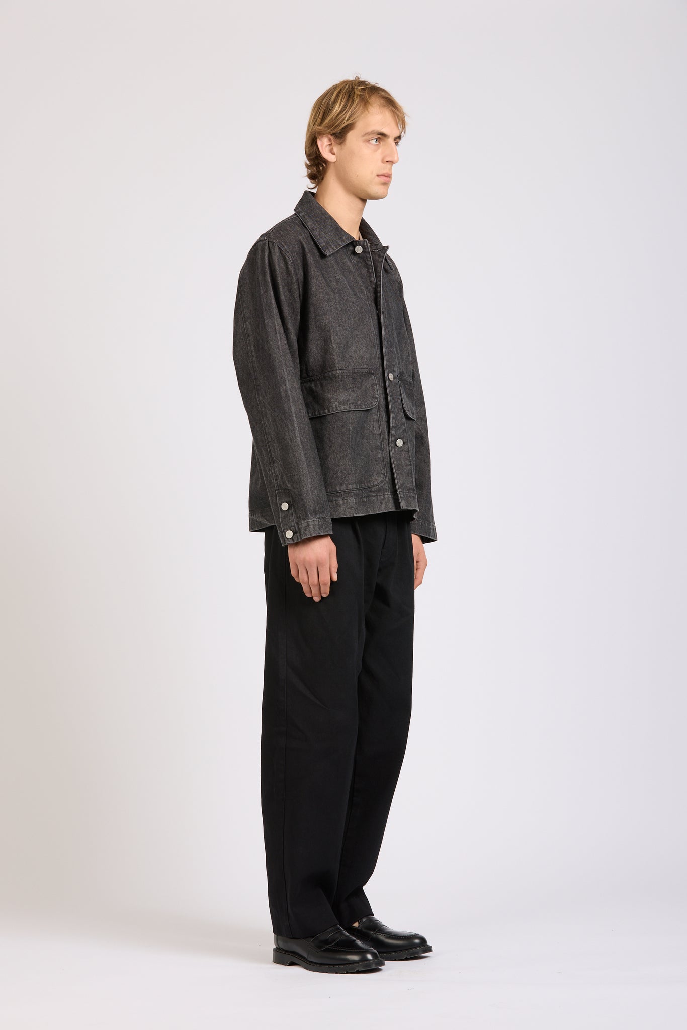 Junction Jacket, Denim, Black