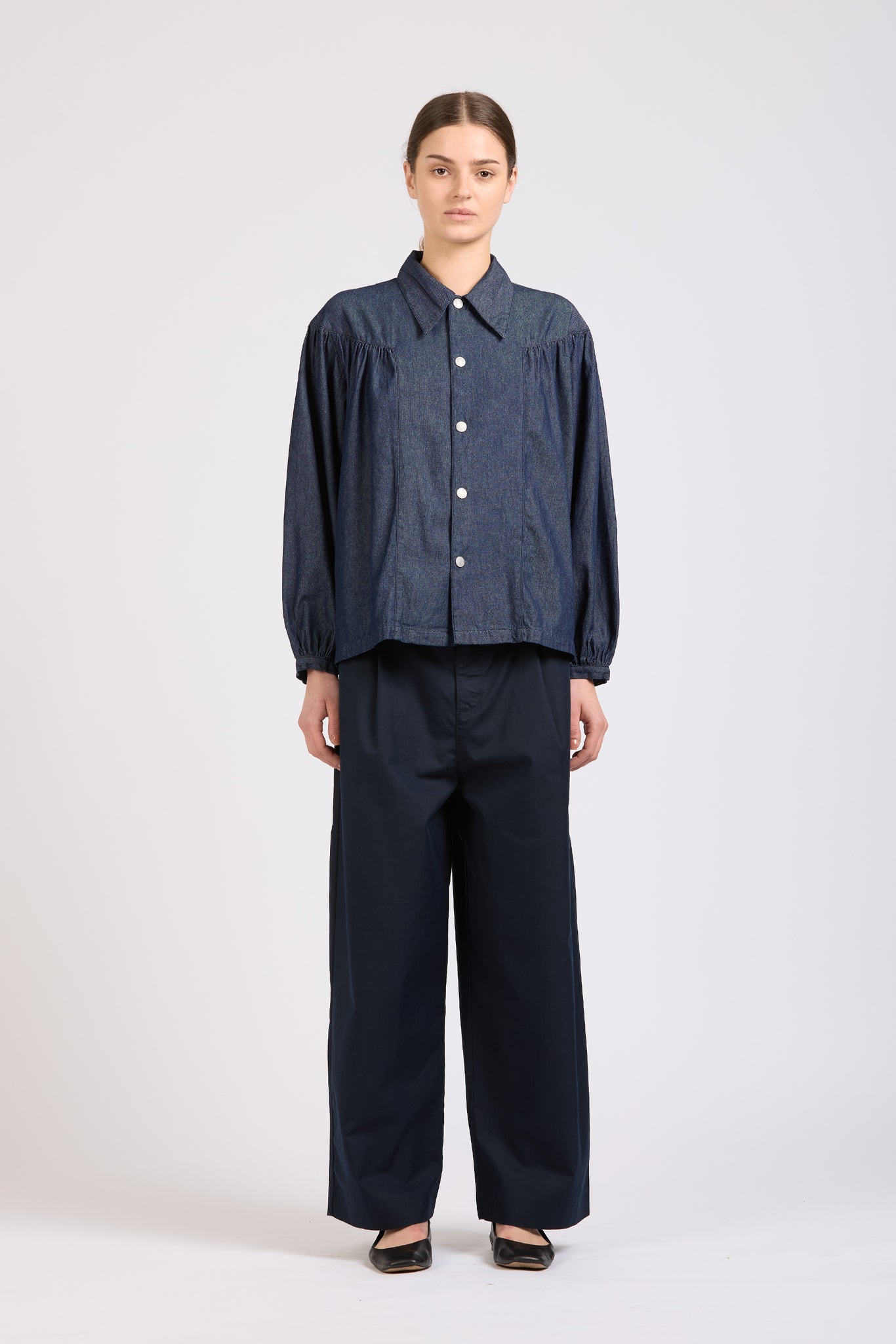 Moon Shirt, Chambray