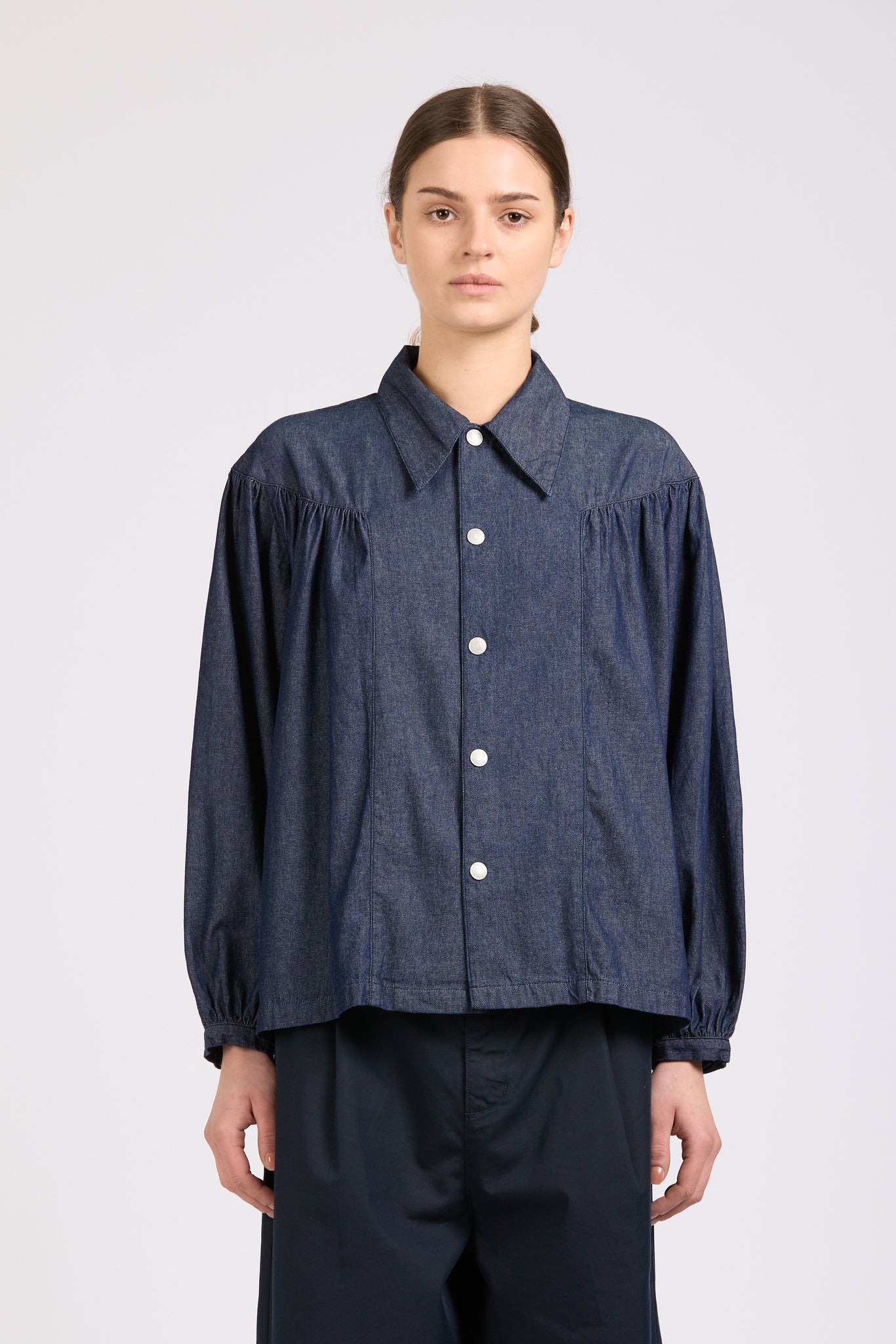 Moon Shirt, Chambray