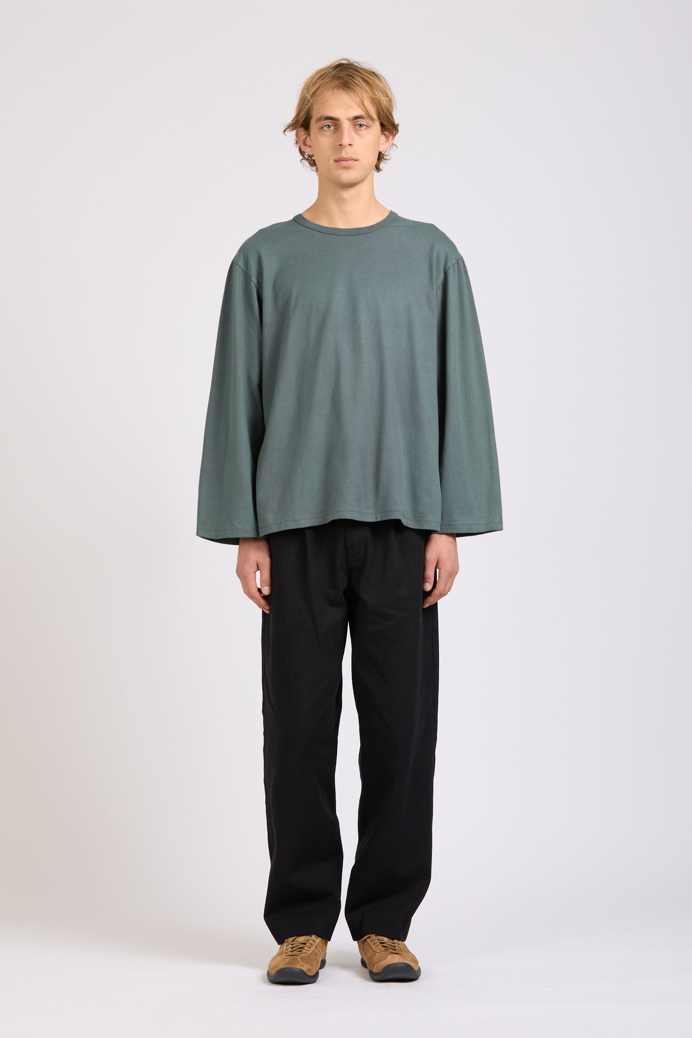 Men's Big Sleeve, Washed Teal