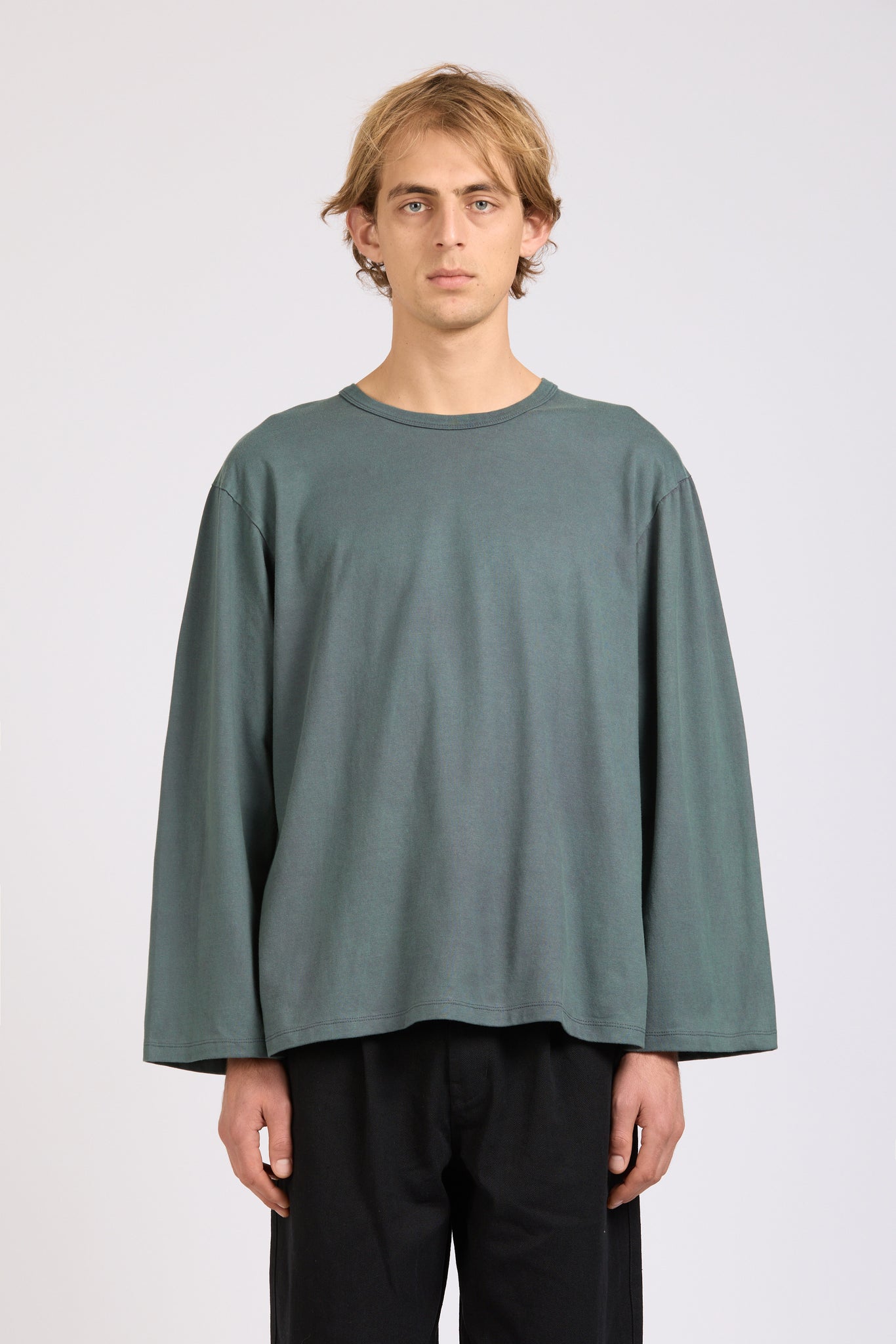 Men's Big Sleeve, Washed Teal