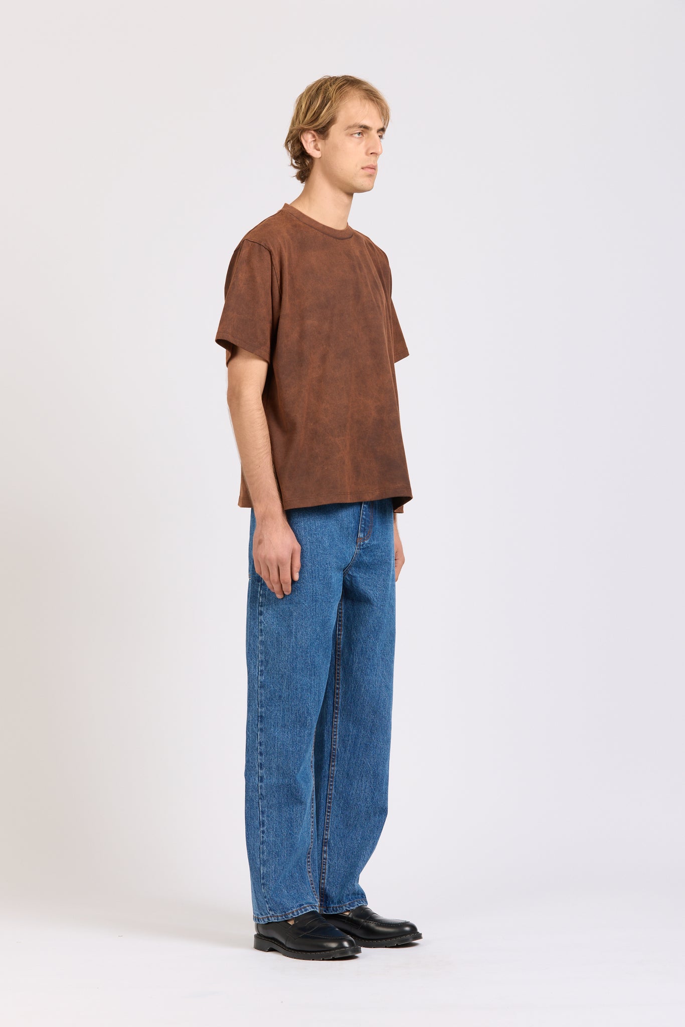 Frame Tee, Antique Wash, Espresso