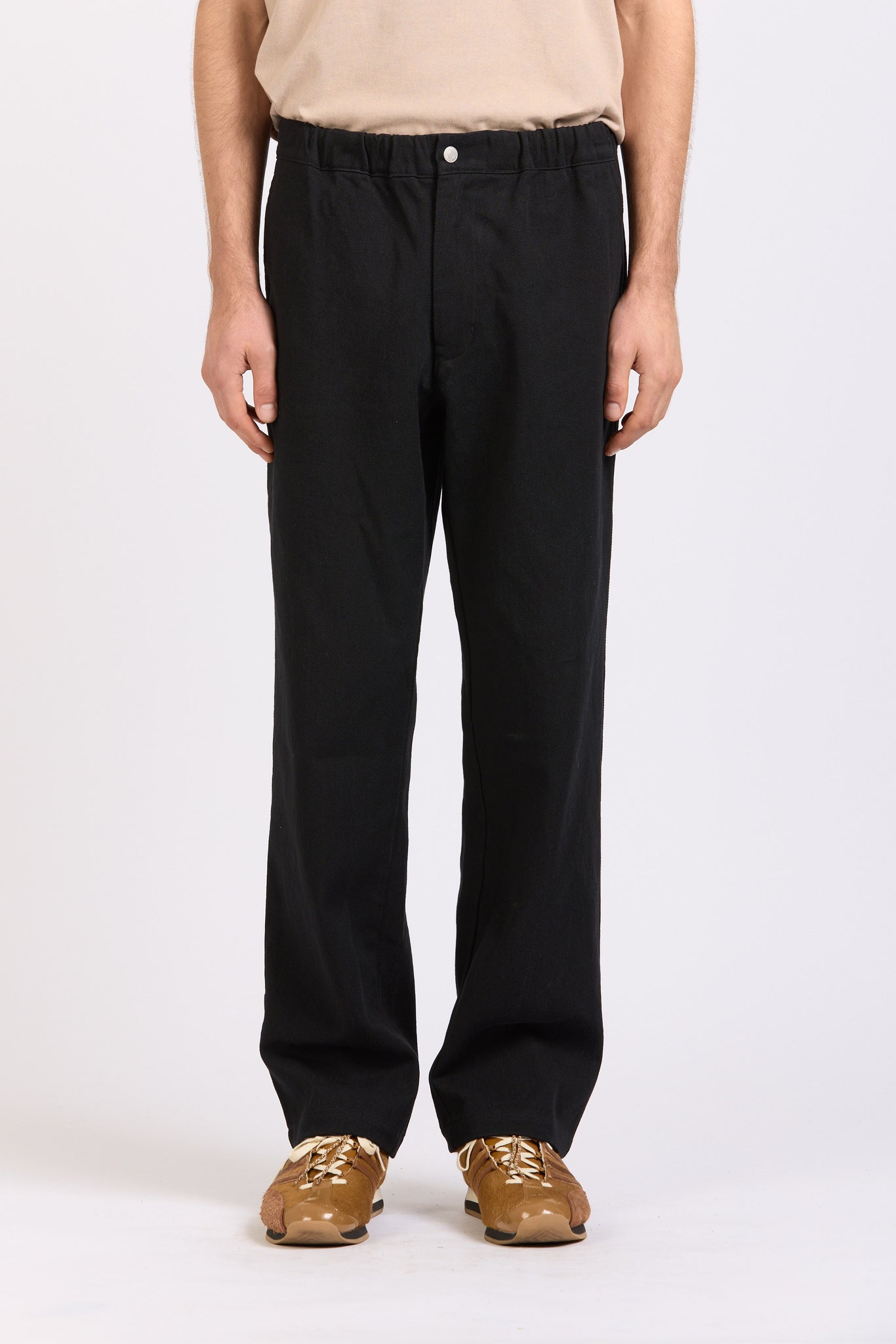 Relaxed Pant, Black Denim