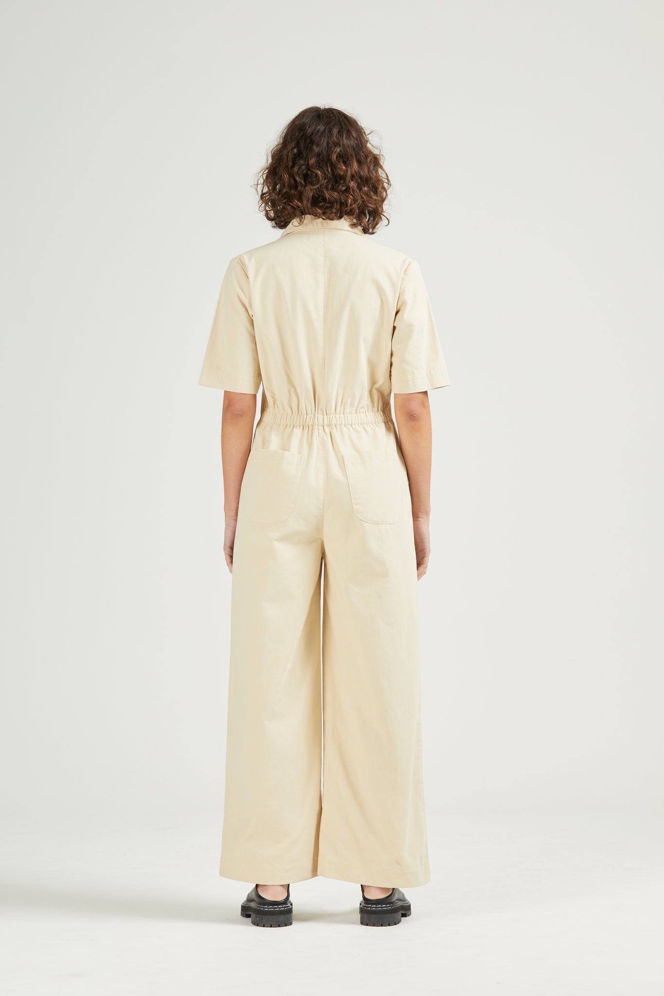 Aspect Jumpsuit, Ecru